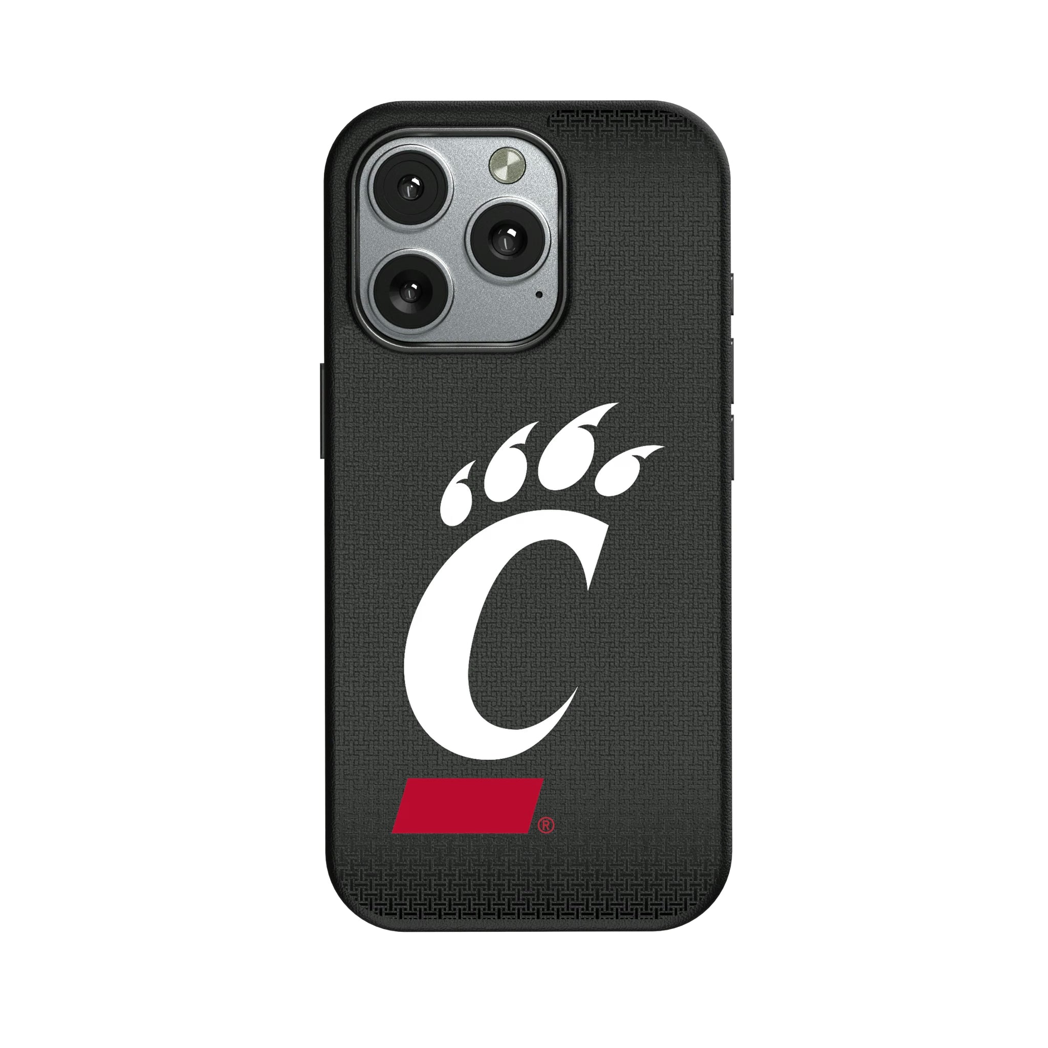 University of Cincinnati Bearcats Linen iPhone MagSafe Compatible Phone Case for Apple iPhone