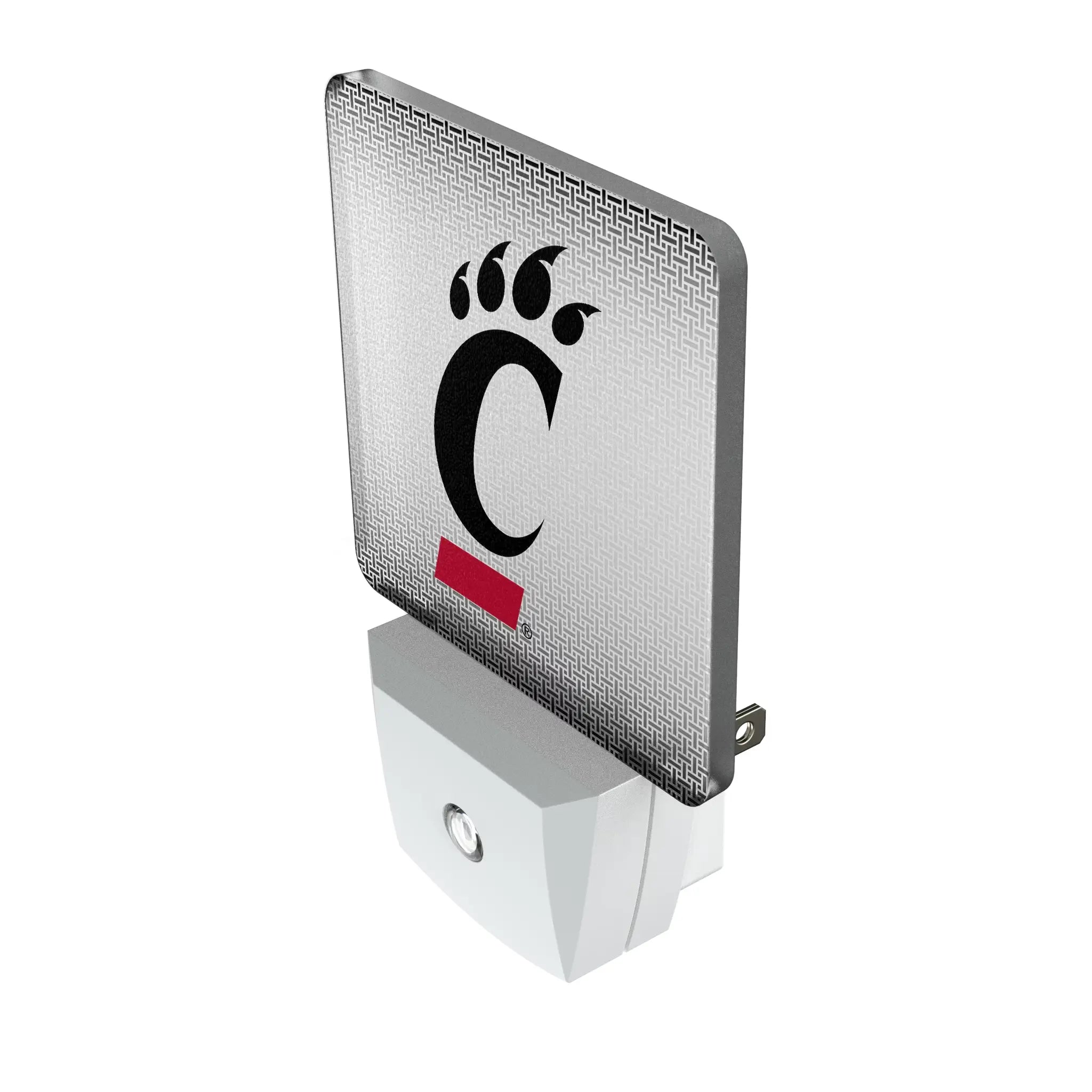 University of Cincinnati Bearcats Linen Night Light 2-Pack - Isometric View