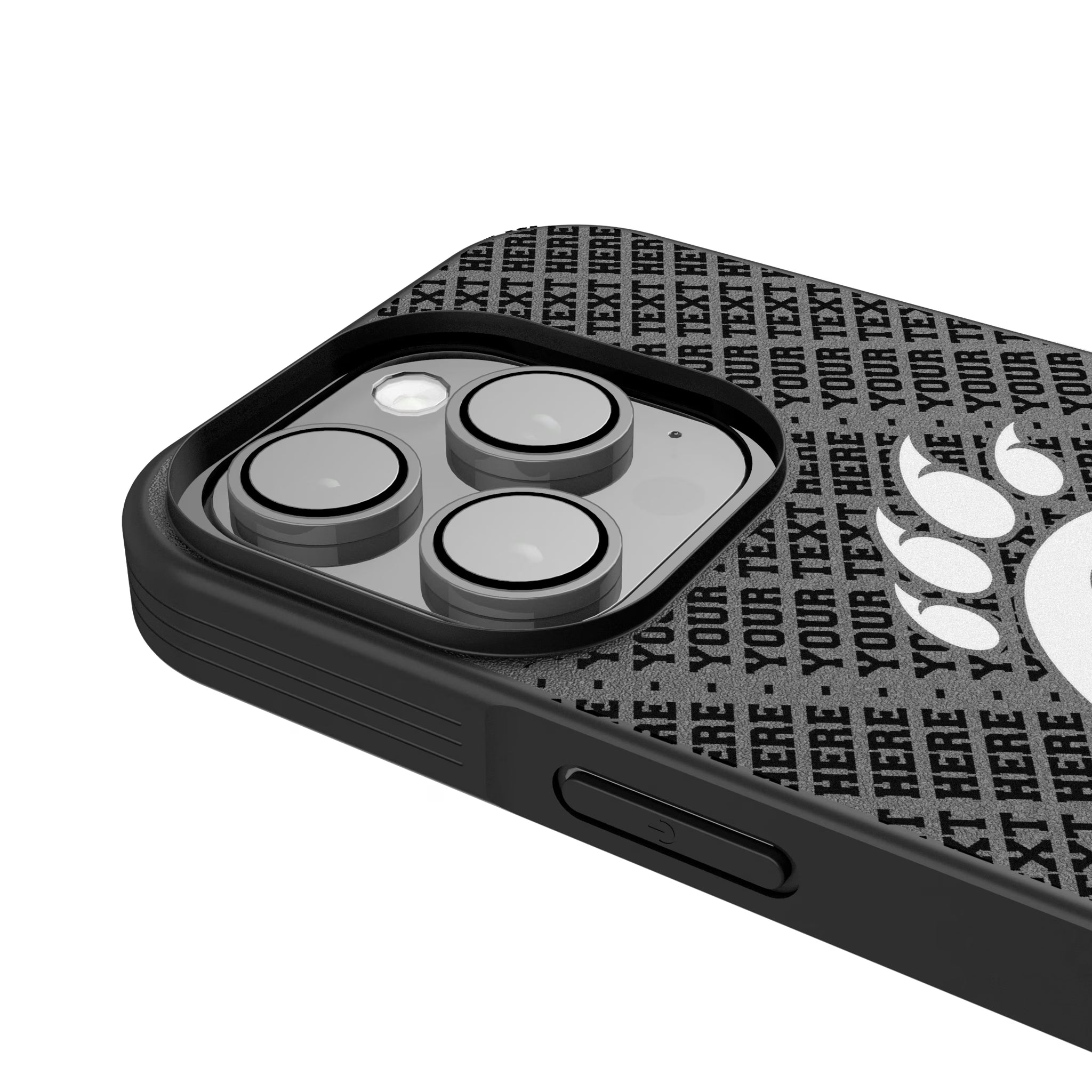 University of Cincinnati Bearcats Personalized EndZone Plus iPhone Bump Phone Case for Apple iPhone - Detail