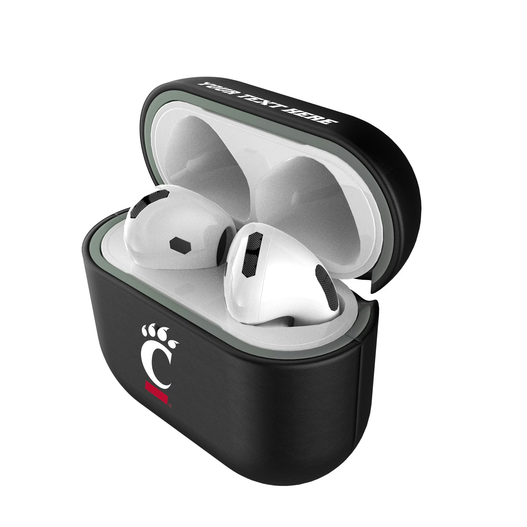 University of Cincinnati Bearcats Personalized Insignia AirPods AirPod Case Cover#Device_AirPods 4