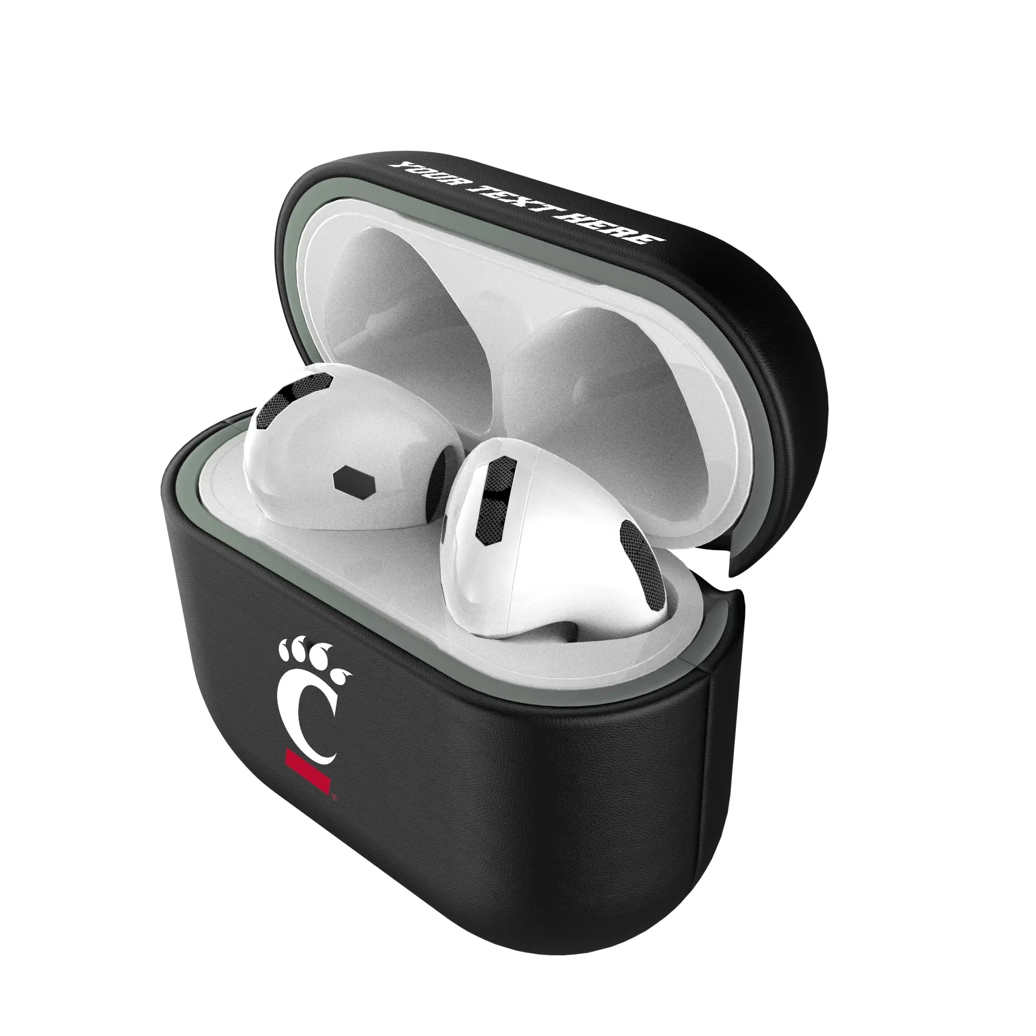 University of Cincinnati Bearcats Personalized Insignia AirPods AirPod Case Cover#Device_AirPods 4