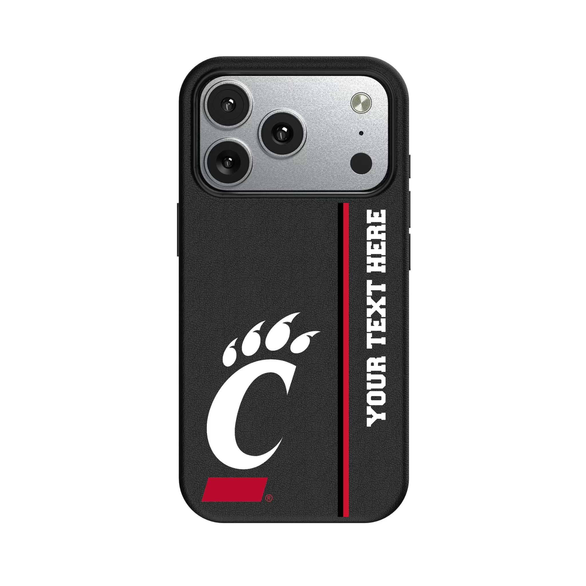 University of Cincinnati Bearcats Personalized Sidebard iPhone MagSafe Compatible Phone Case for Apple iPhone#Device_iPhone 17 Pro