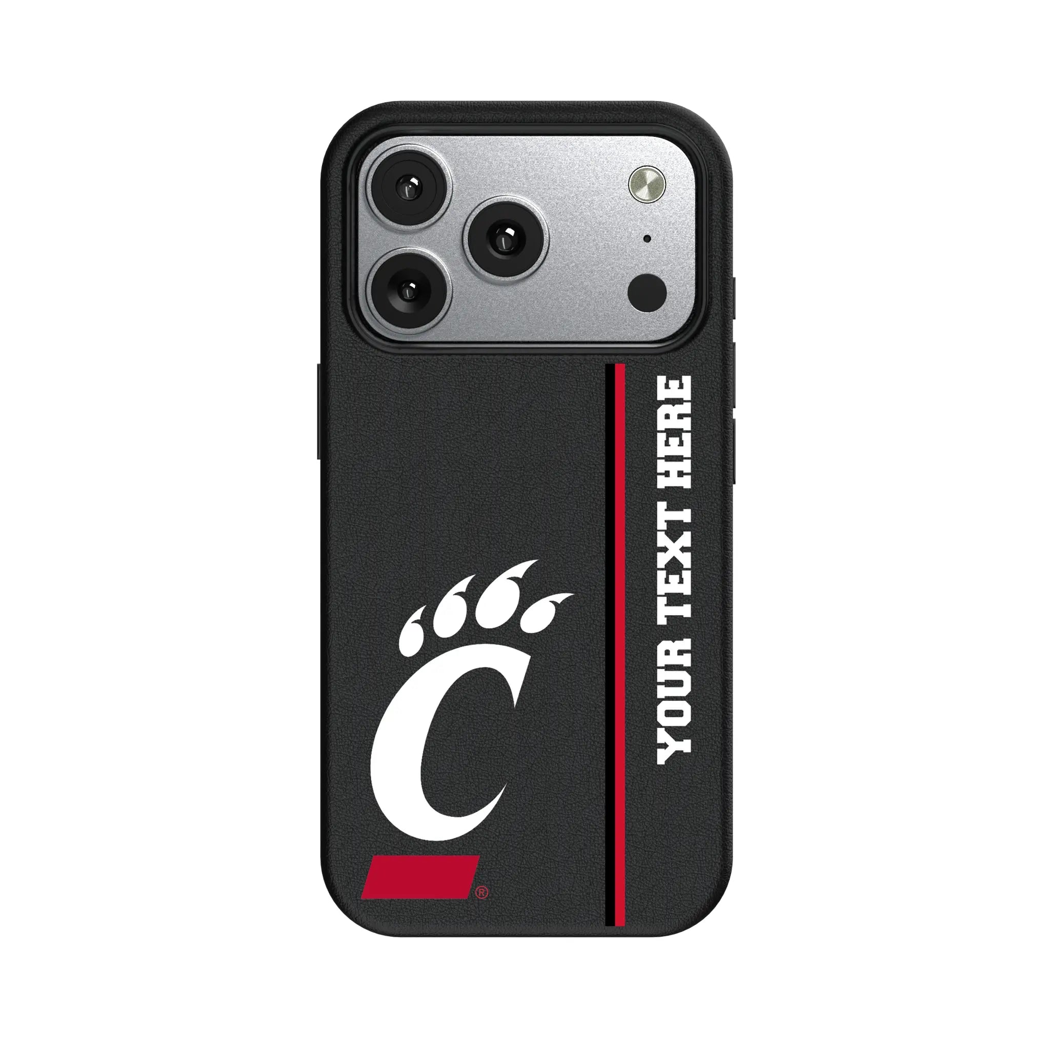 University of Cincinnati Bearcats Personalized Sidebard iPhone MagSafe Compatible Phone Case for Apple iPhone#Device_iPhone 17 Pro