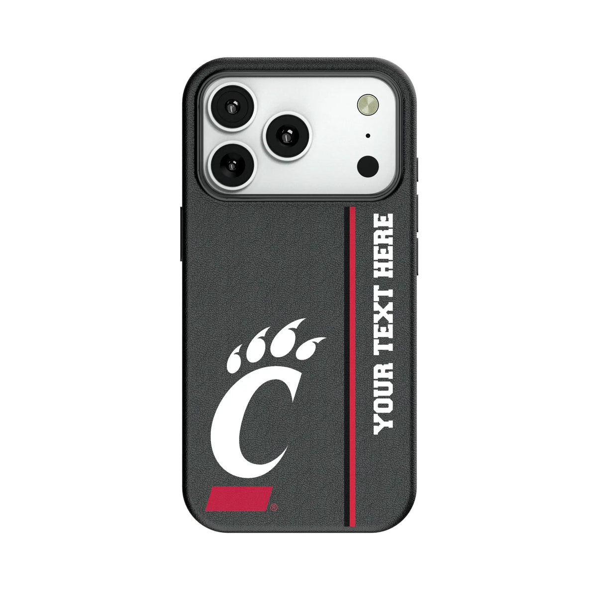University of Cincinnati Bearcats Personalized Sidebard MagSafe Compatible Phone Case for Apple iPhone