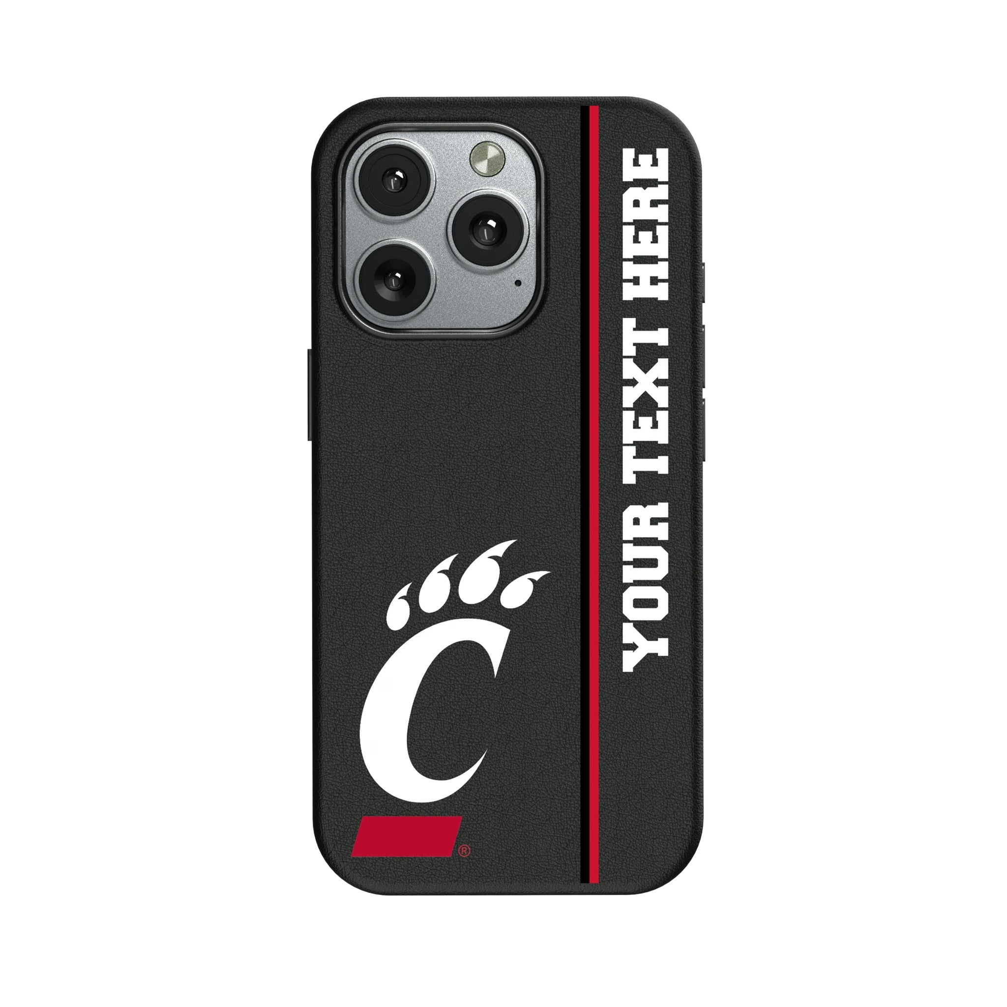 University of Cincinnati Bearcats Personalized Sidebard iPhone MagSafe Compatible Phone Case for Apple iPhone
