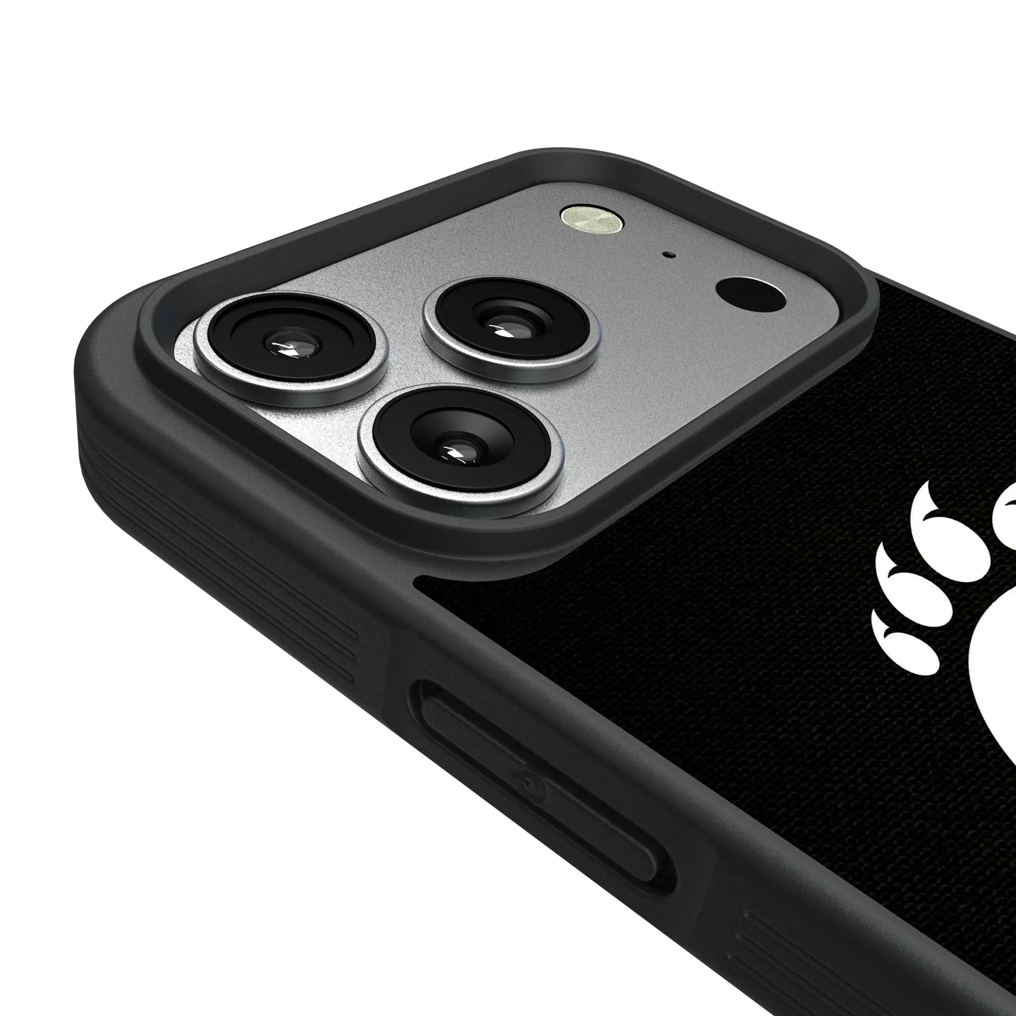 University of Cincinnati Bearcats Personalized Stripe iPhone Bump Phone Case for Apple iPhone - Detail#Device_iPhone 17 Pro
