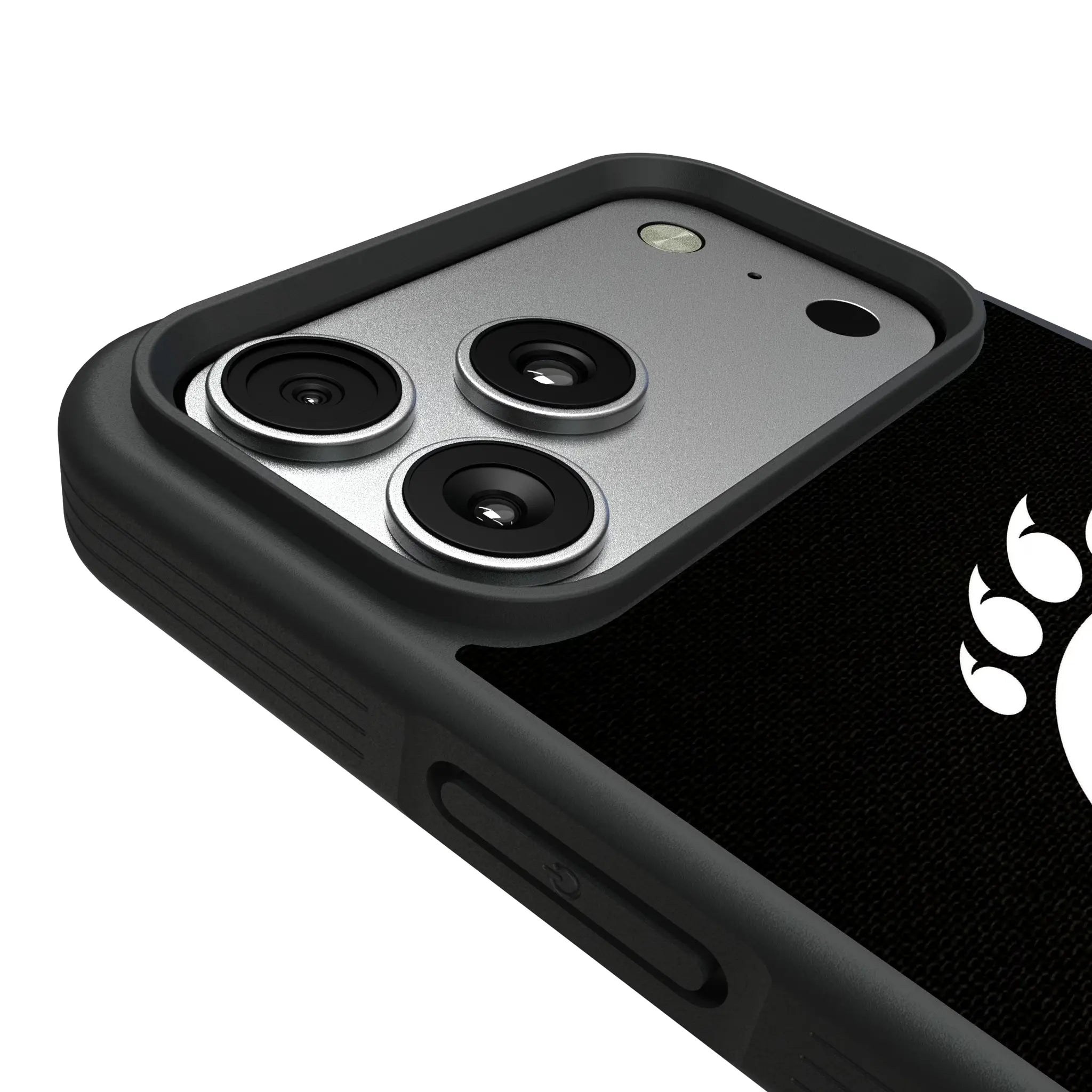 University of Cincinnati Bearcats Personalized Stripe iPhone Bump Phone Case for Apple iPhone - Detail#Device_iPhone 17 Pro Max