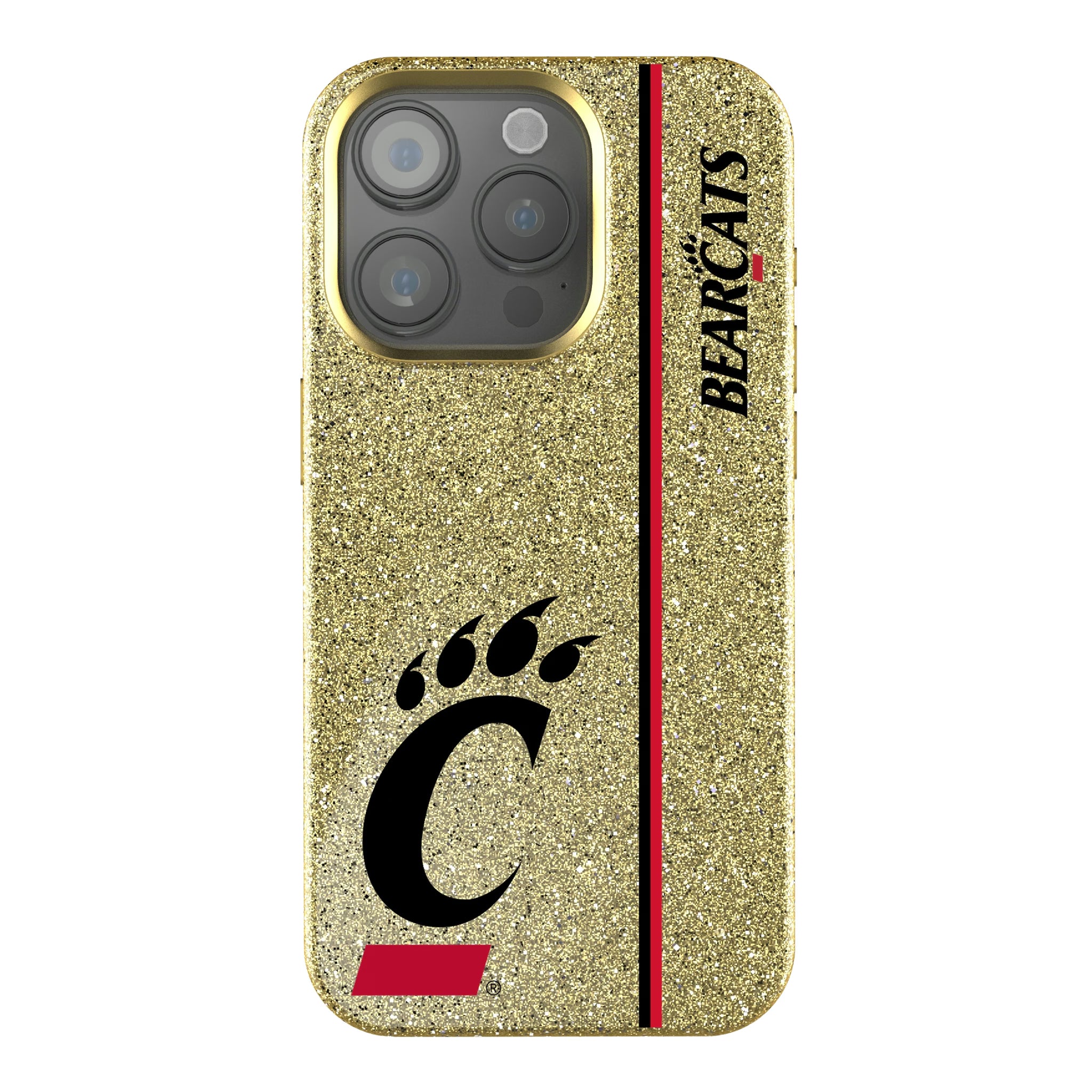 University of Cincinnati Bearcats Sidebar iPhone Bling Phone Case for Apple iPhone