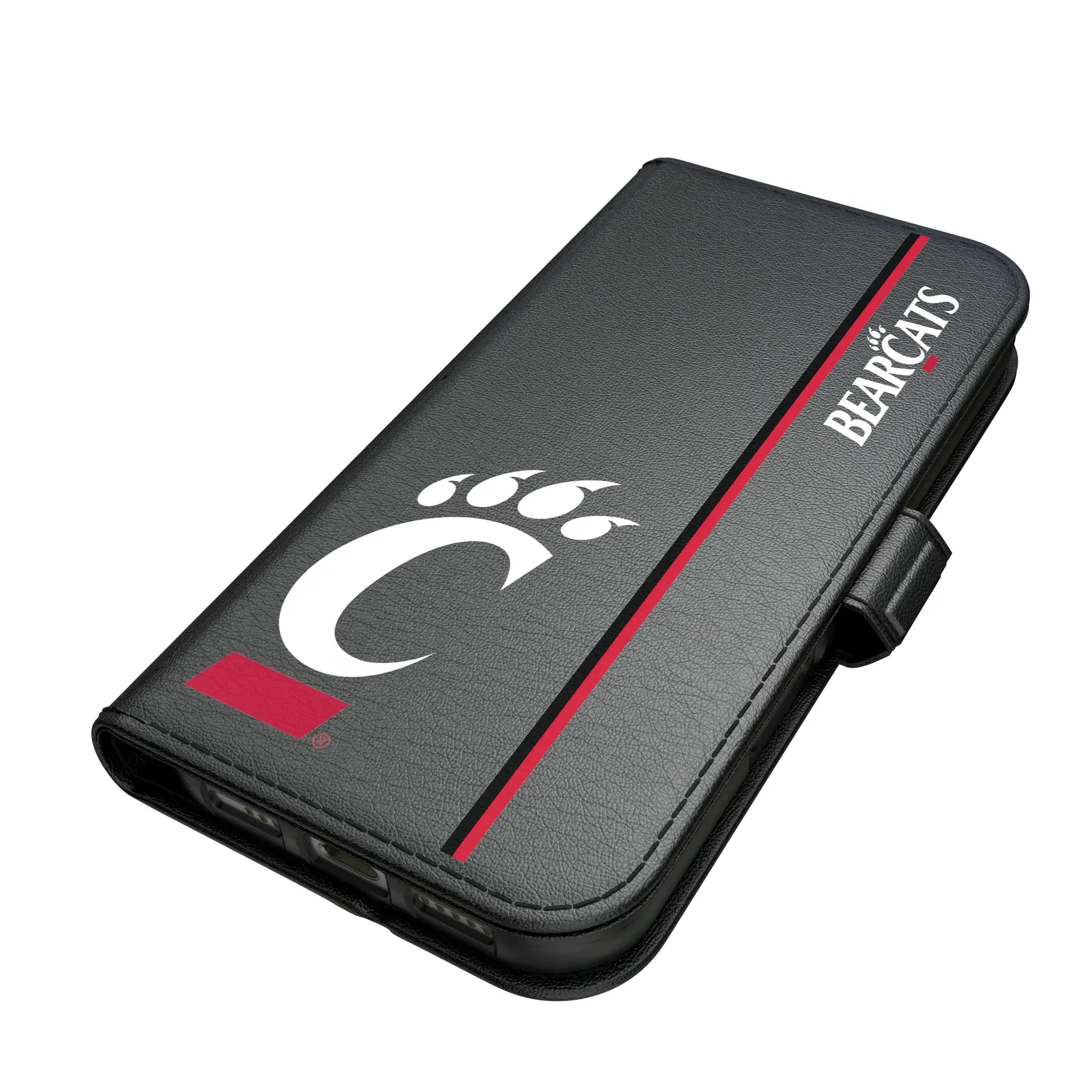 University of Cincinnati Bearcats Sidebar iPhone Folio Phone Case for Apple iPhone#Device_iPhone 17 Pro