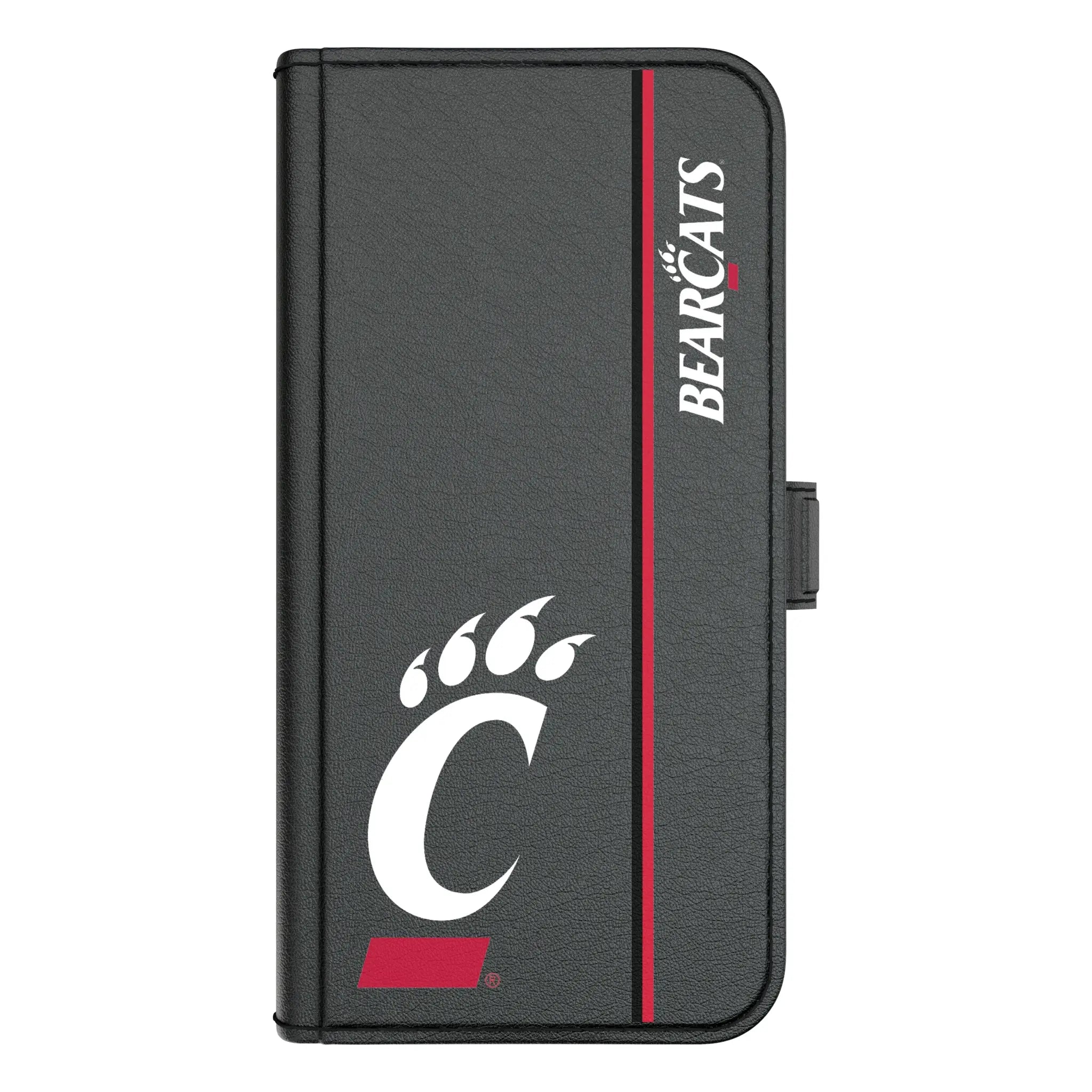 University of Cincinnati Bearcats Sidebar iPhone Folio Phone Case for Apple iPhone#Device_iPhone 17 Pro Max