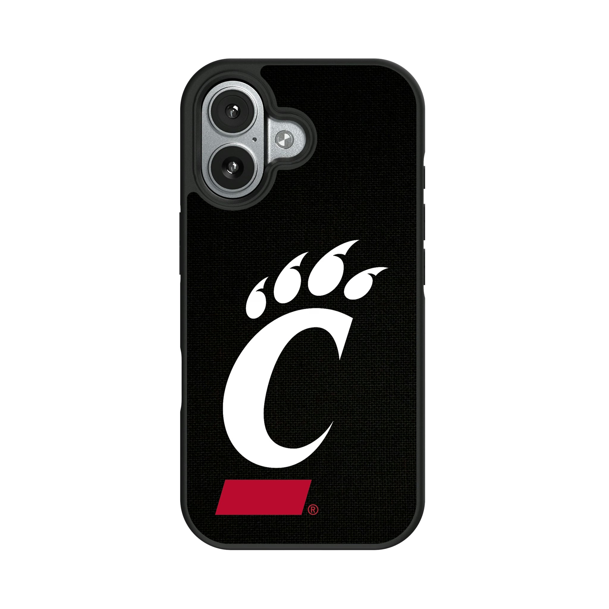 University of Cincinnati Bearcats Solid iPhone Bump Phone Case for Apple iPhone#Device_iPhone 17