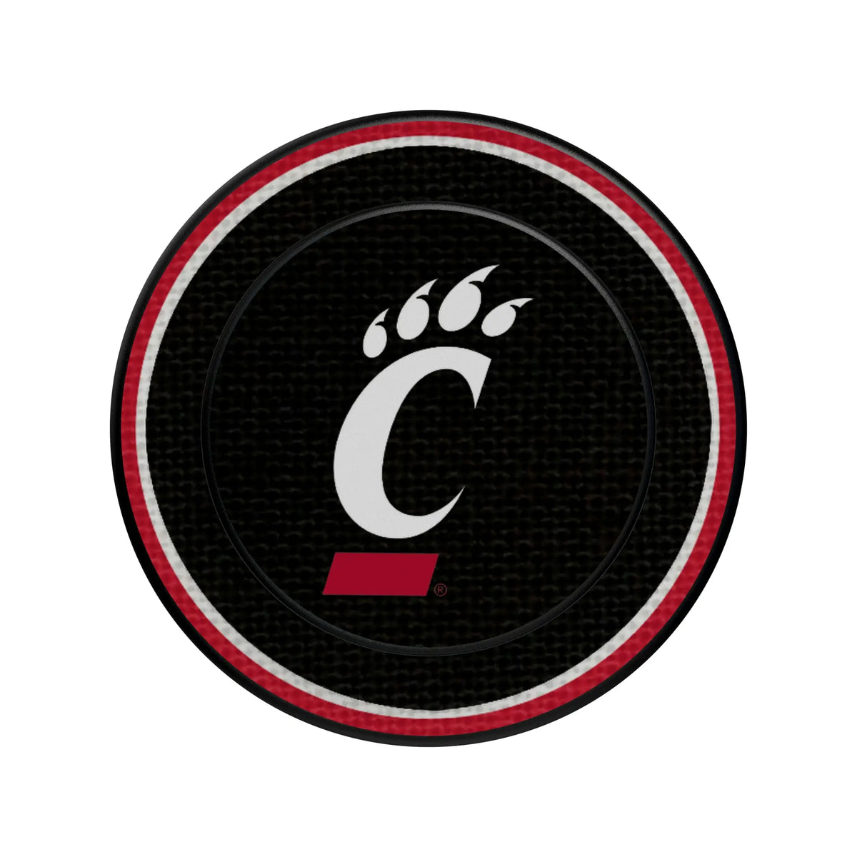 University of Cincinnati Bearcats Stripe Popsockets Round Magnetic