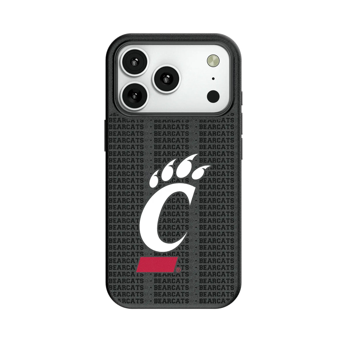 University of Cincinnati Bearcats Text Backdrop MagSafe Compatible Phone Case for Apple iPhone