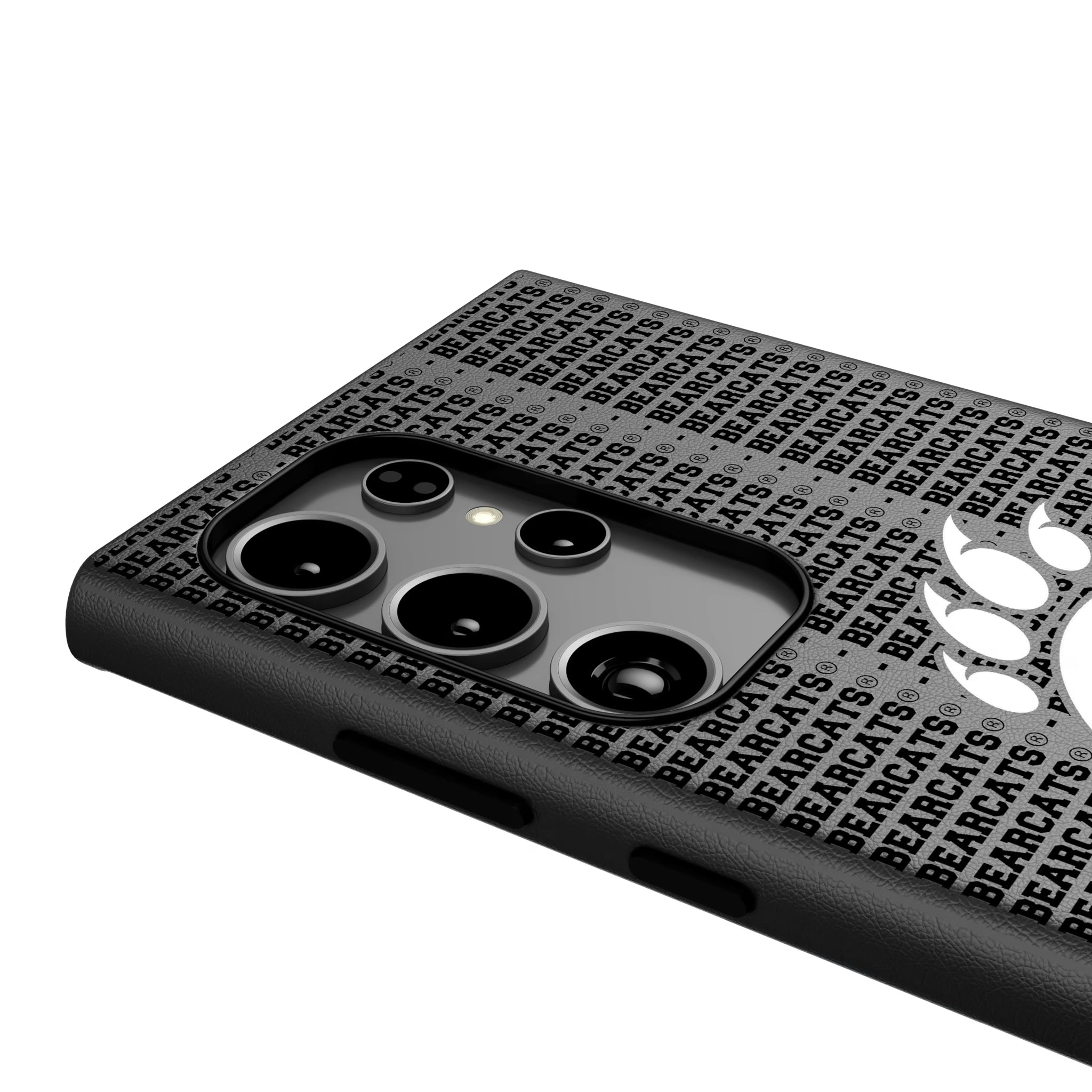 University of Cincinnati Bearcats Text Backdrop Galaxy MagSafe Compatible Phone Case for Samsung Galaxy - Detail