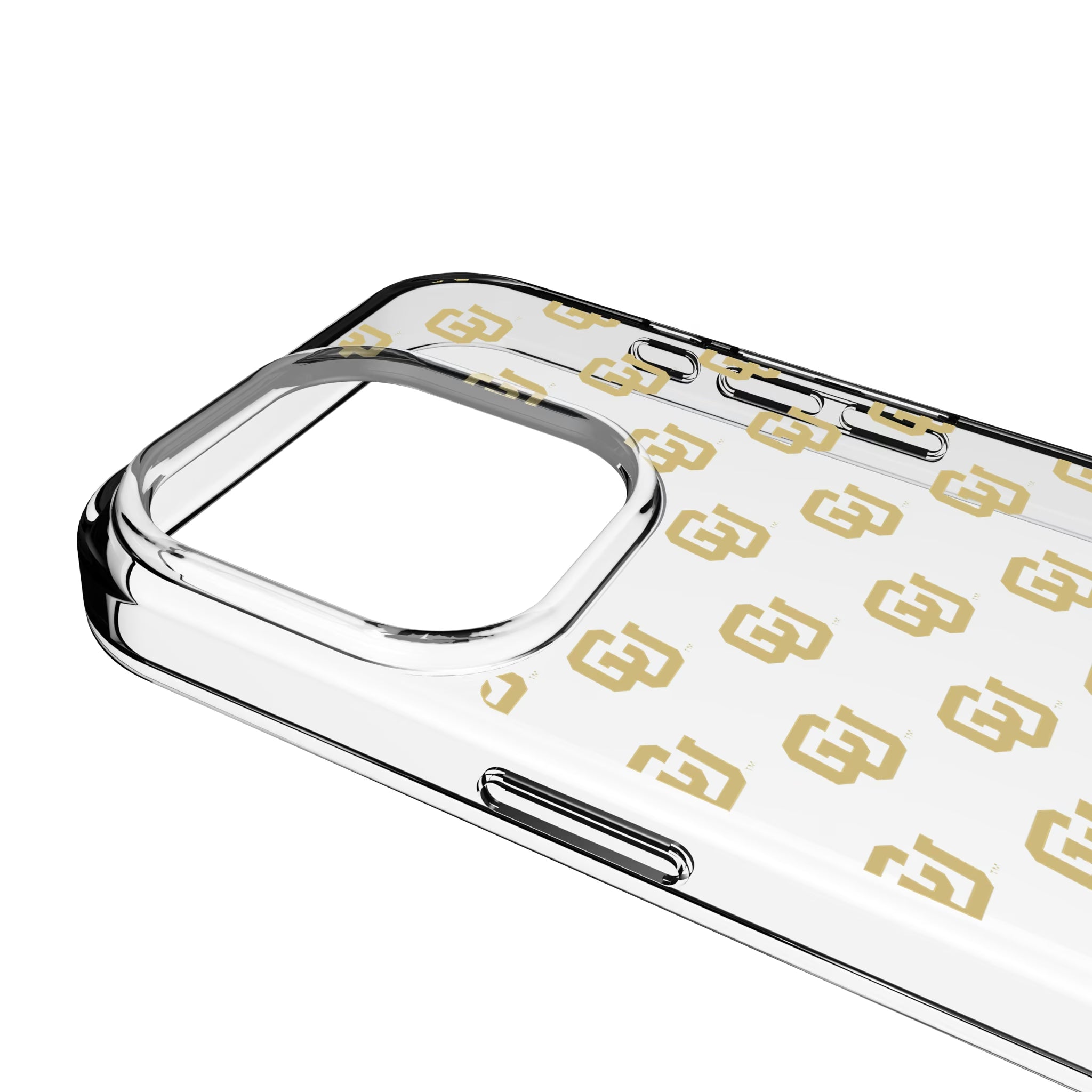 University of Colorado Buffaloes Fashion Pattern iPhone Clear Phone Case for Apple iPhone - Detail