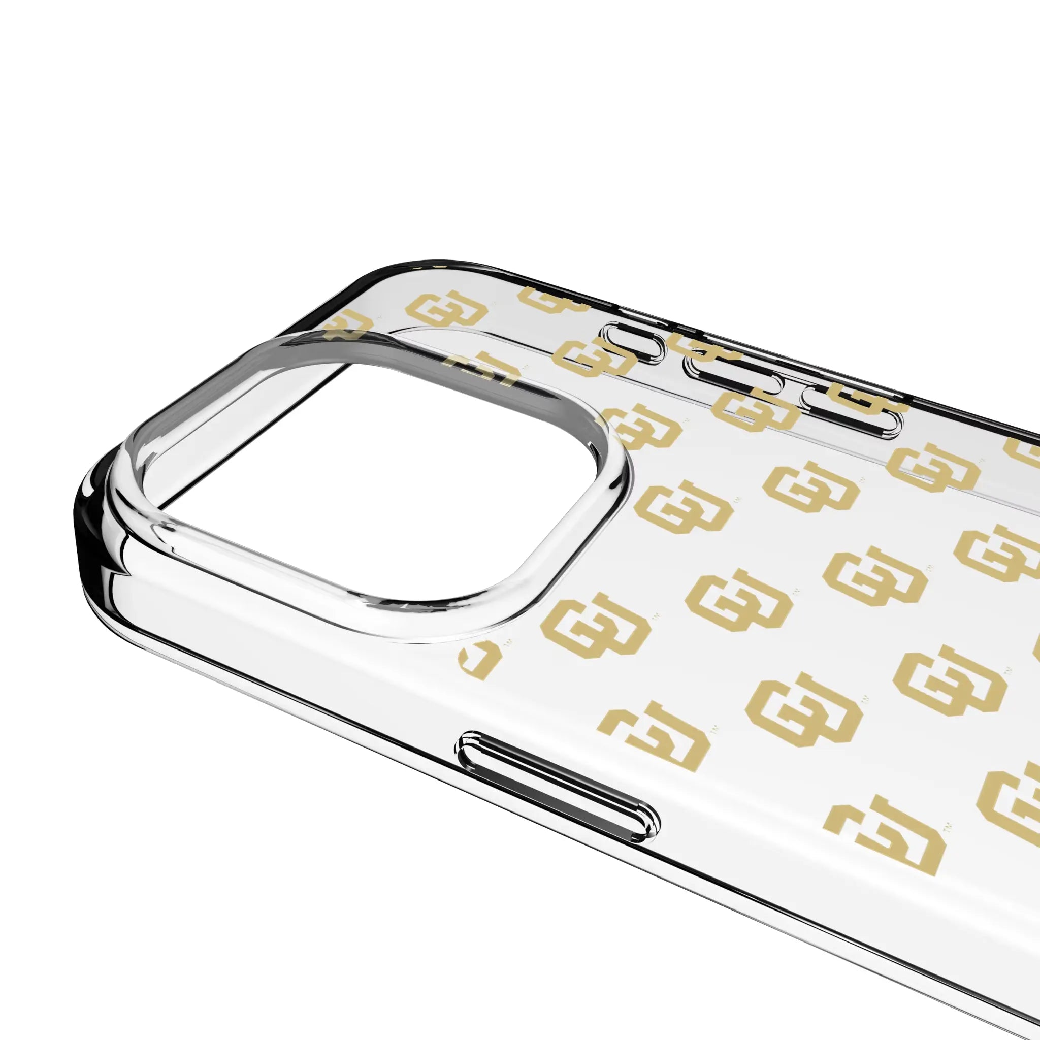 University of Colorado Buffaloes Fashion Pattern iPhone Clear Phone Case for Apple iPhone - Detail