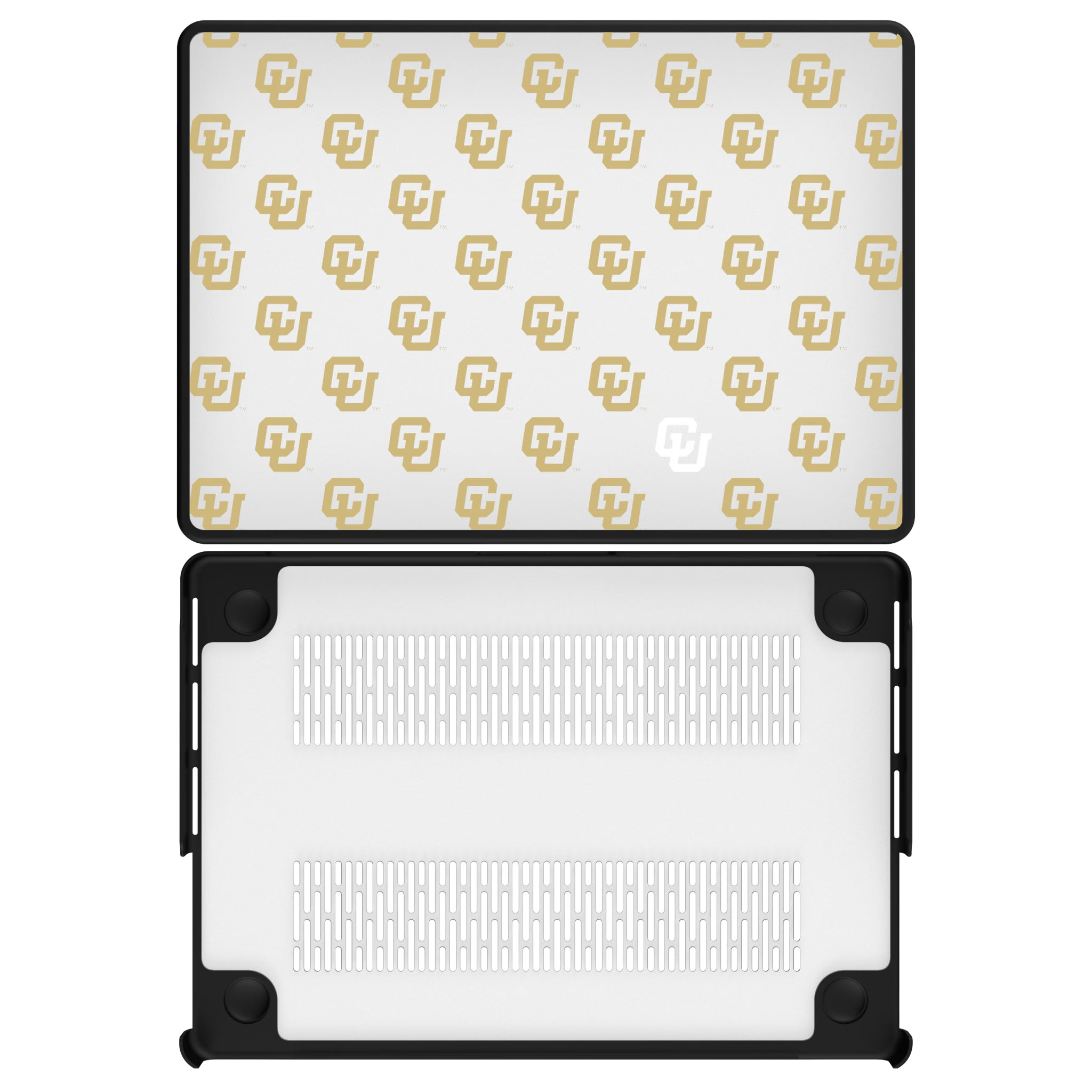 University of Colorado Buffaloes Fashion Pattern MacBook Laptop Case for Apple MacBook#Device_MacBook Pro (14-inch, 2021) / MacBook Pro (14-inch, 2023) / MacBook Pro (14-inch, 2024)