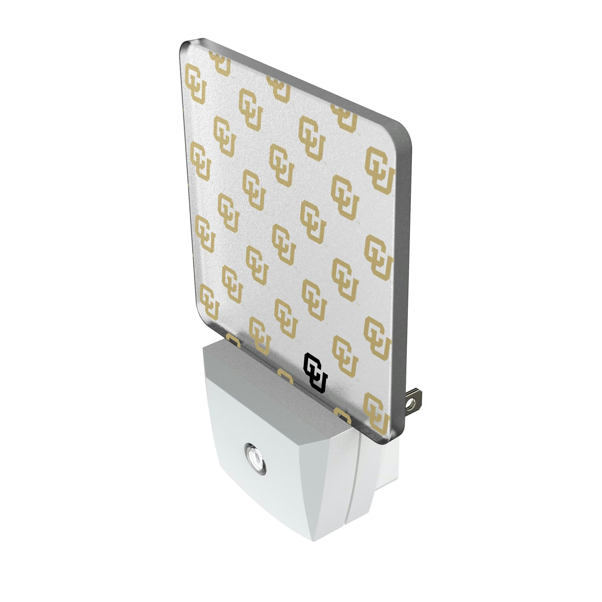University of Colorado Buffaloes Fashion Pattern Night Light 2-Pack - Isometric View