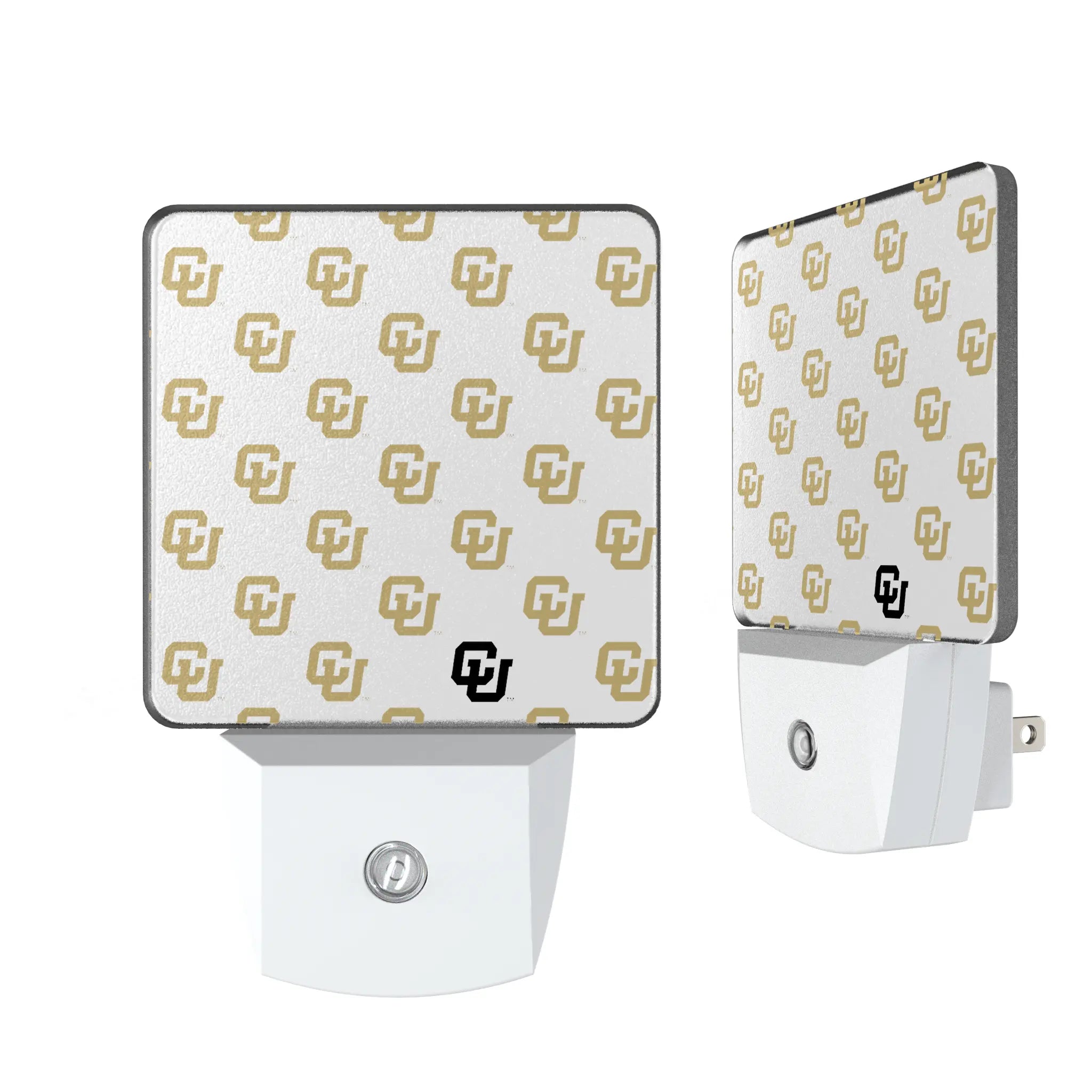 University of Colorado Buffaloes Fashion Pattern Night Light 2-Pack