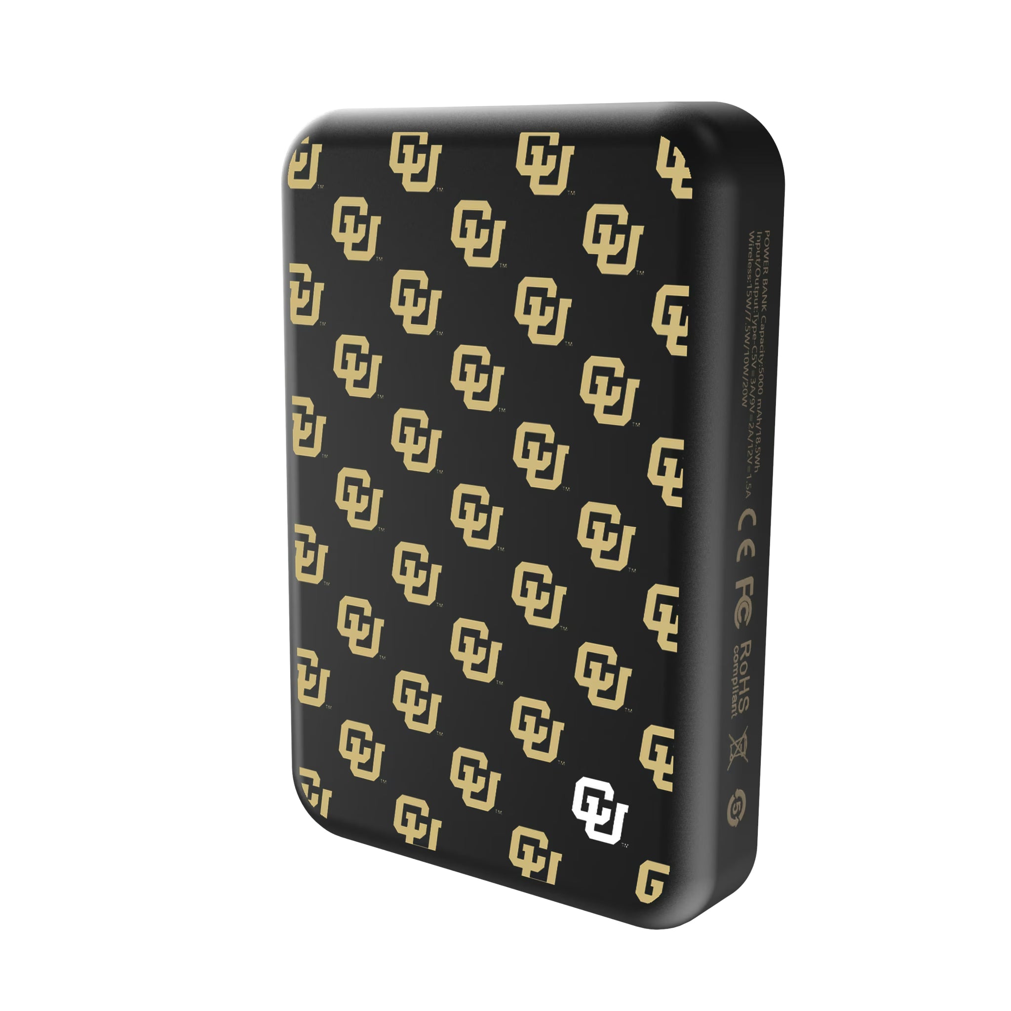 University of Colorado Buffaloes Fashion Pattern Wireless Mag Power Bank