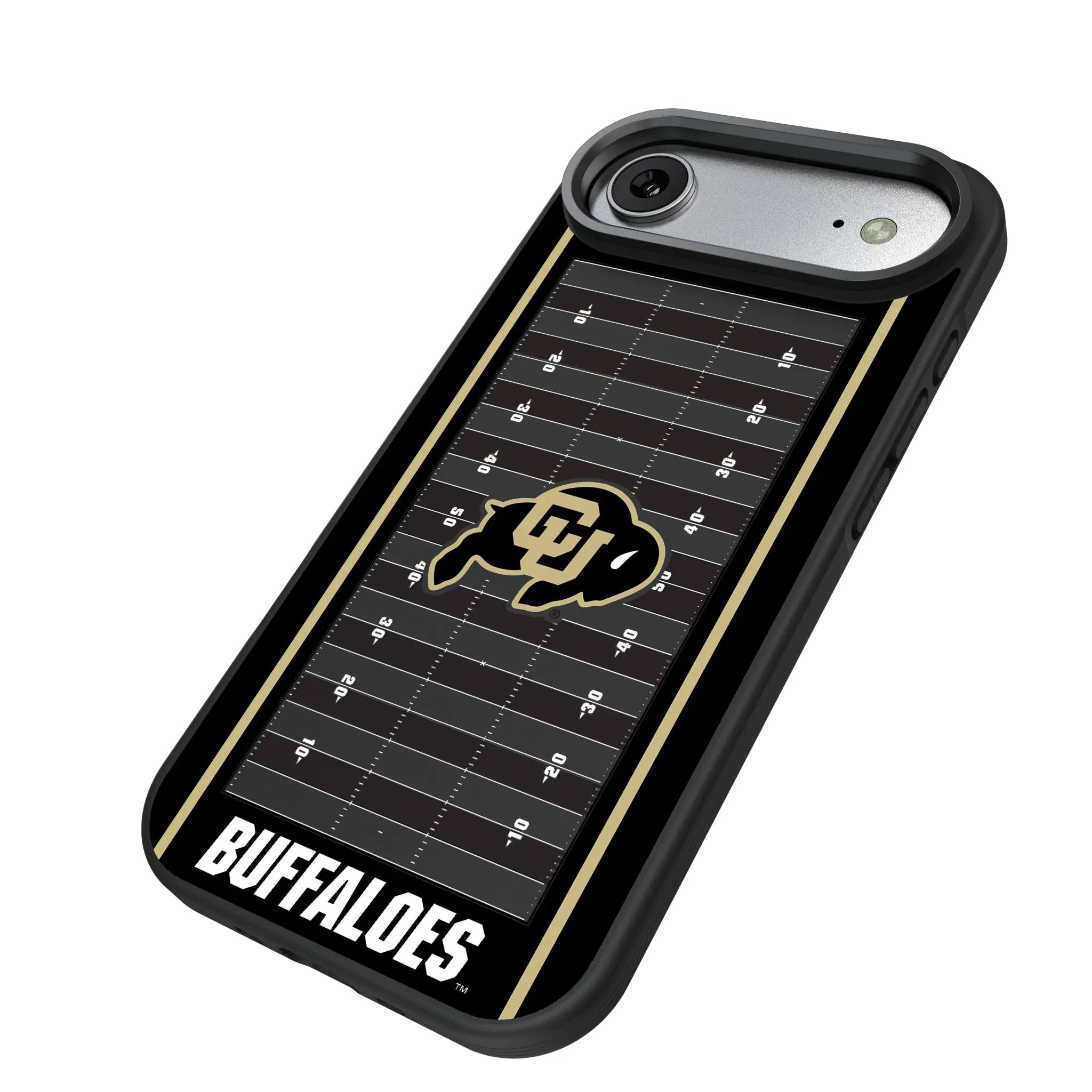 University of Colorado Buffaloes Field iPhone Bump Phone Case for Apple iPhone - Isometric View#Device_iPhone Air