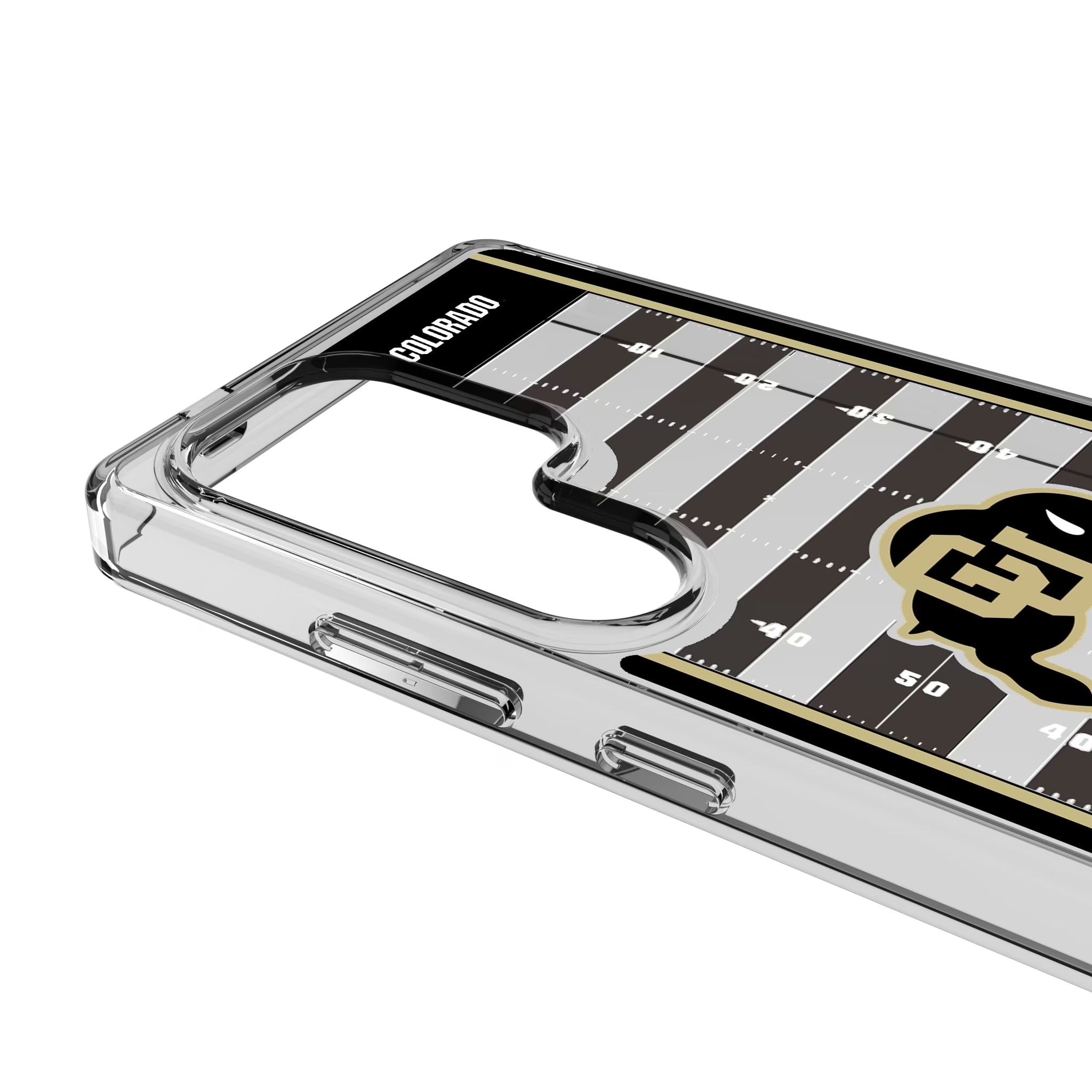 University of Colorado Buffaloes Field Galaxy Clear Phone Case for Samsung Galaxy - Detail