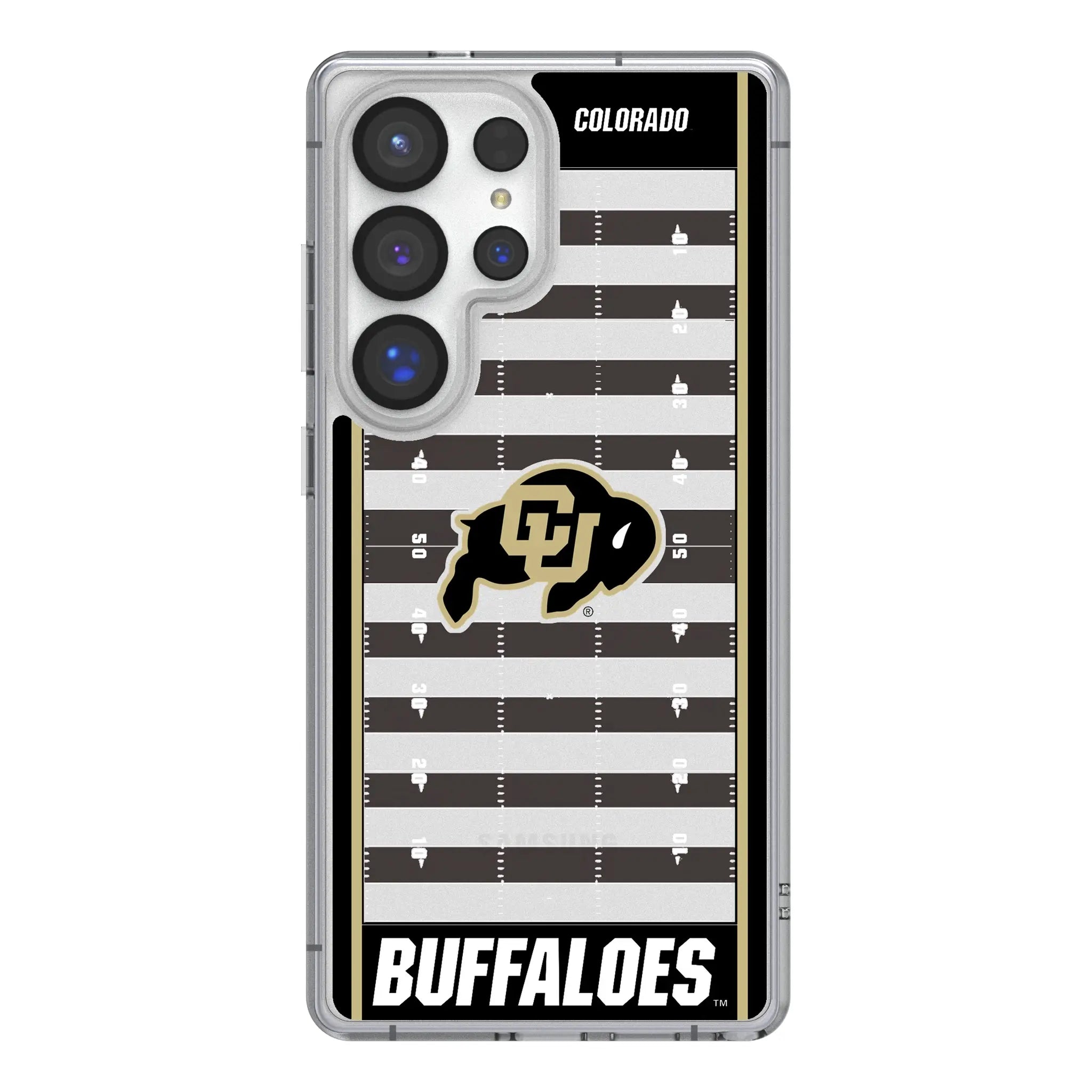 University of Colorado Buffaloes Field Galaxy Clear Phone Case for Samsung Galaxy#Device_Galaxy S25 Ultra