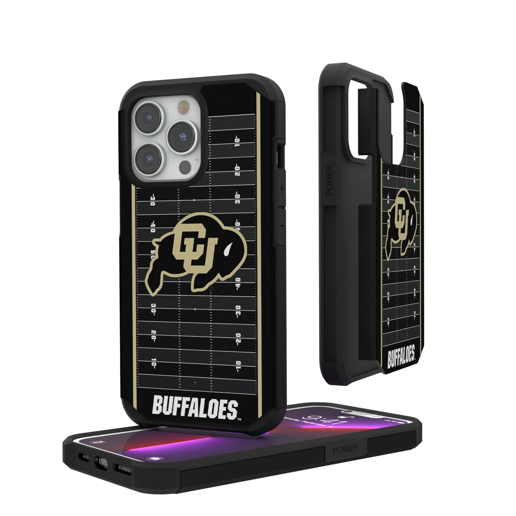 University of Colorado Buffaloes Field iPhone Rugged Phone Case for Apple iPhone