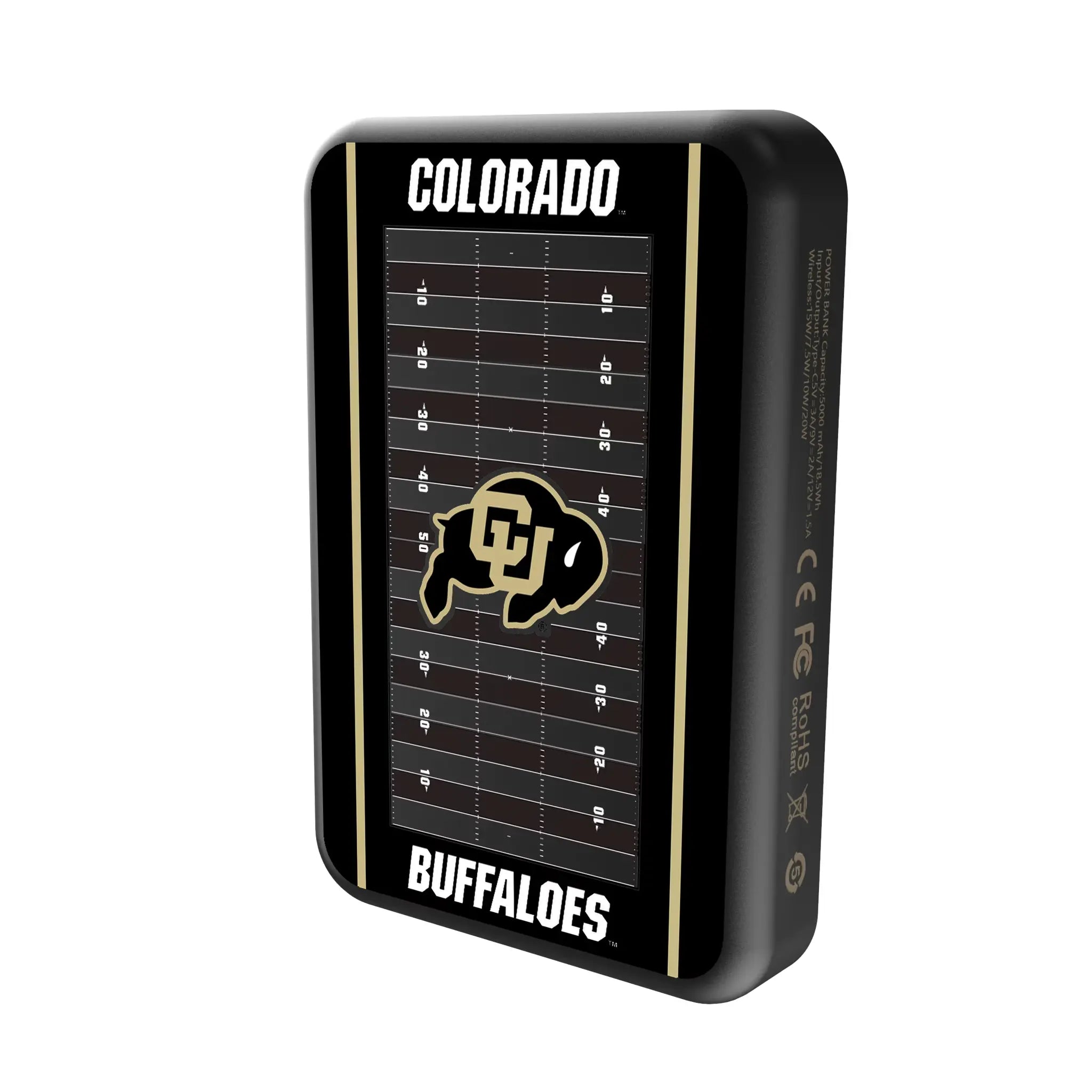 University of Colorado Buffaloes Field Wireless Mag Power Bank