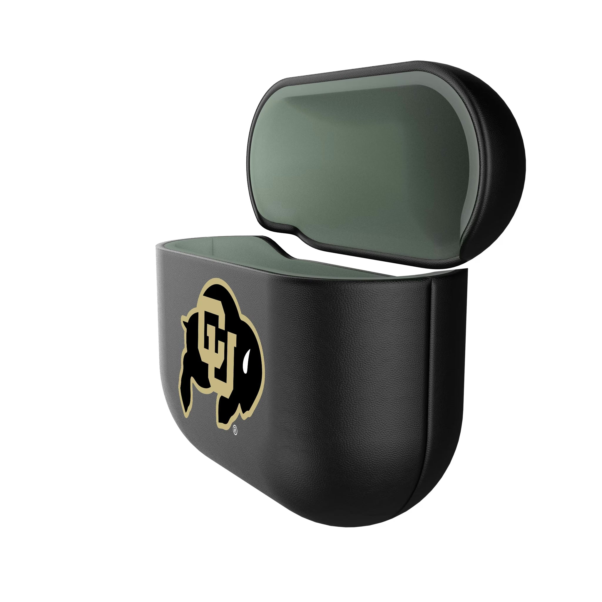 University of Colorado Buffaloes Insignia AirPods AirPod Case Cover - Isometric View#Device_AirPods 4