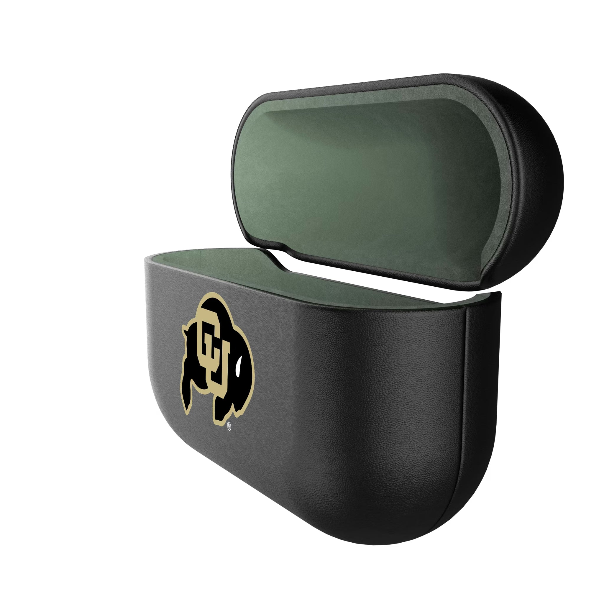 University of Colorado Buffaloes Insignia AirPods AirPod Case Cover - Isometric View#Device_AirPods Pro 1st Gen