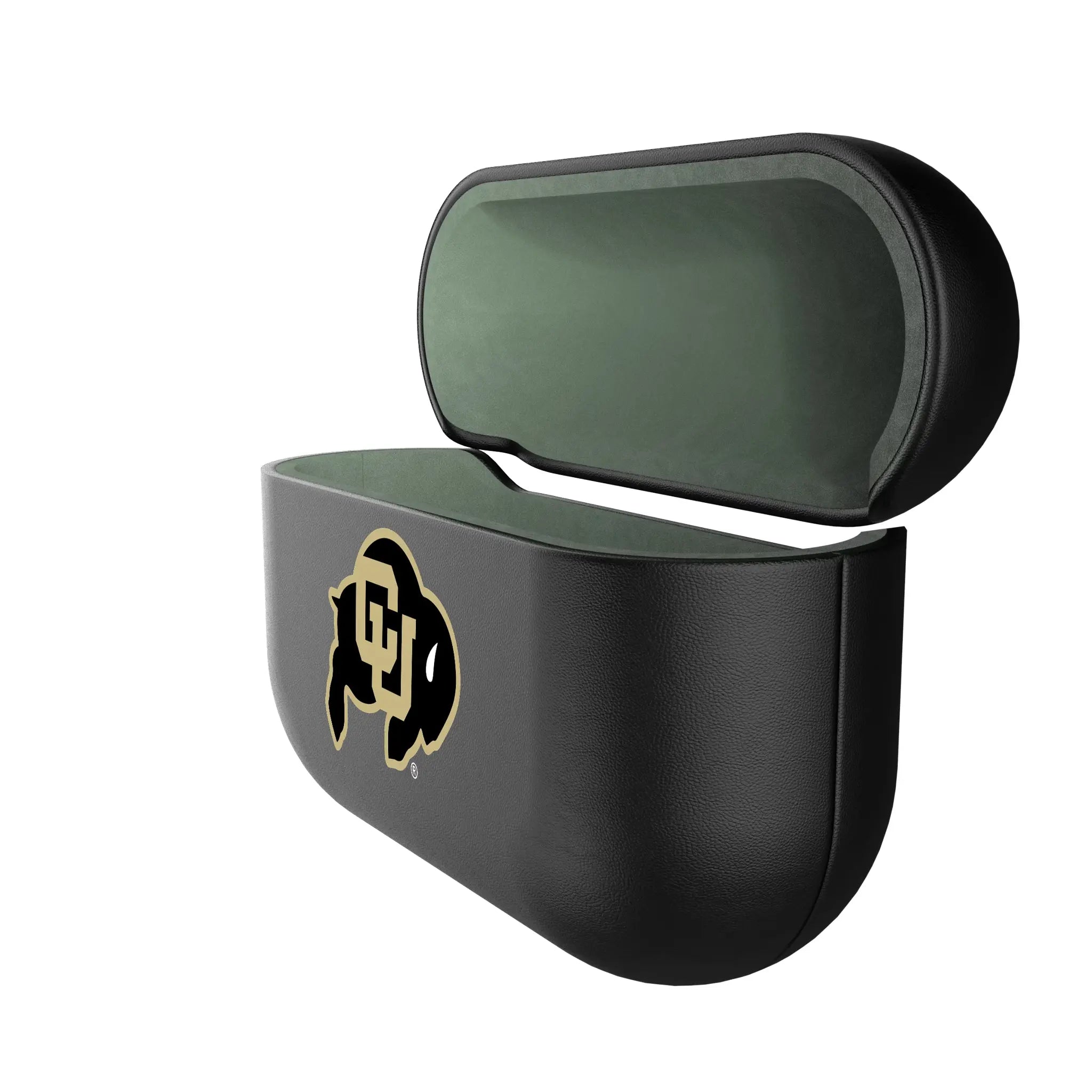 University of Colorado Buffaloes Insignia AirPods AirPod Case Cover - Isometric View#Device_AirPods Pro 1st Gen