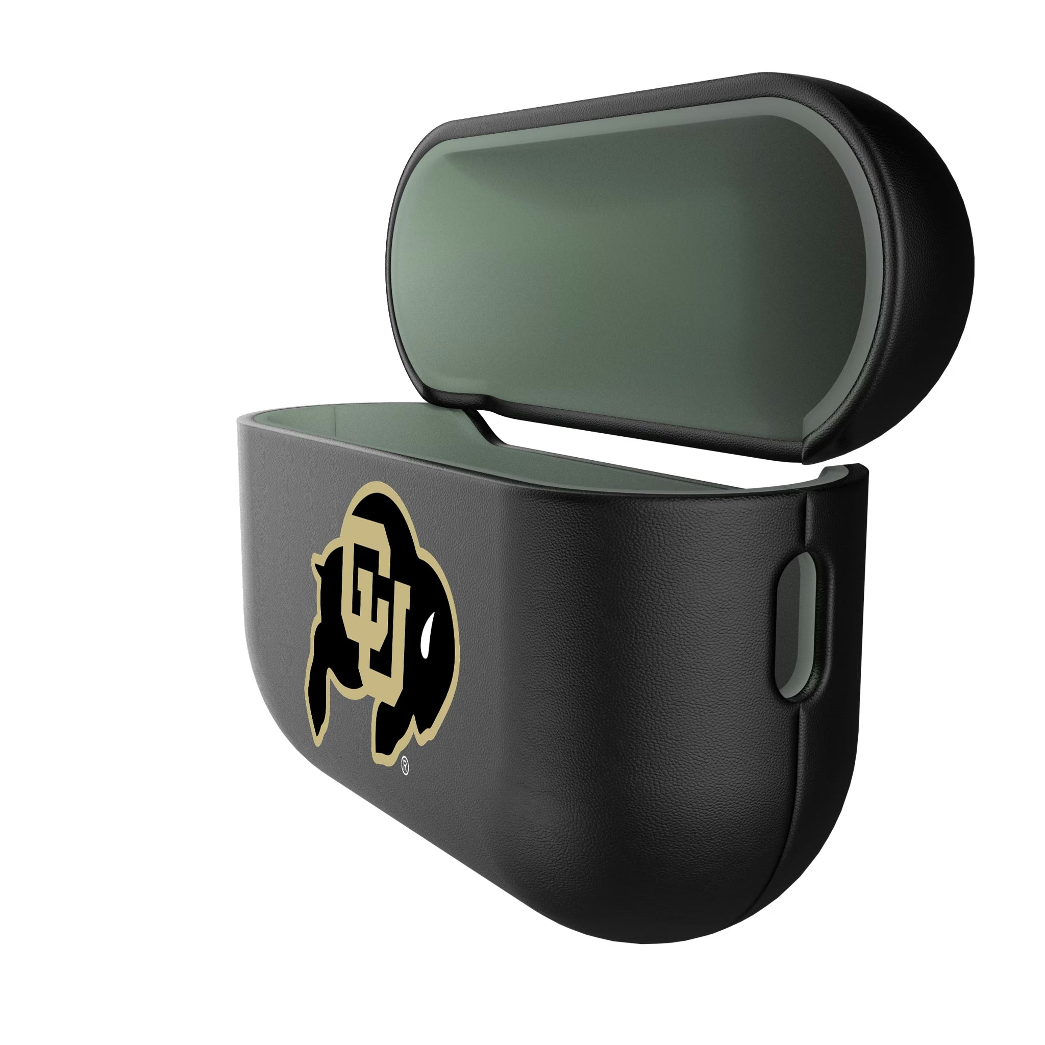 University of Colorado Buffaloes Insignia AirPods AirPod Case Cover - Isometric View#Device_AirPods Pro 3