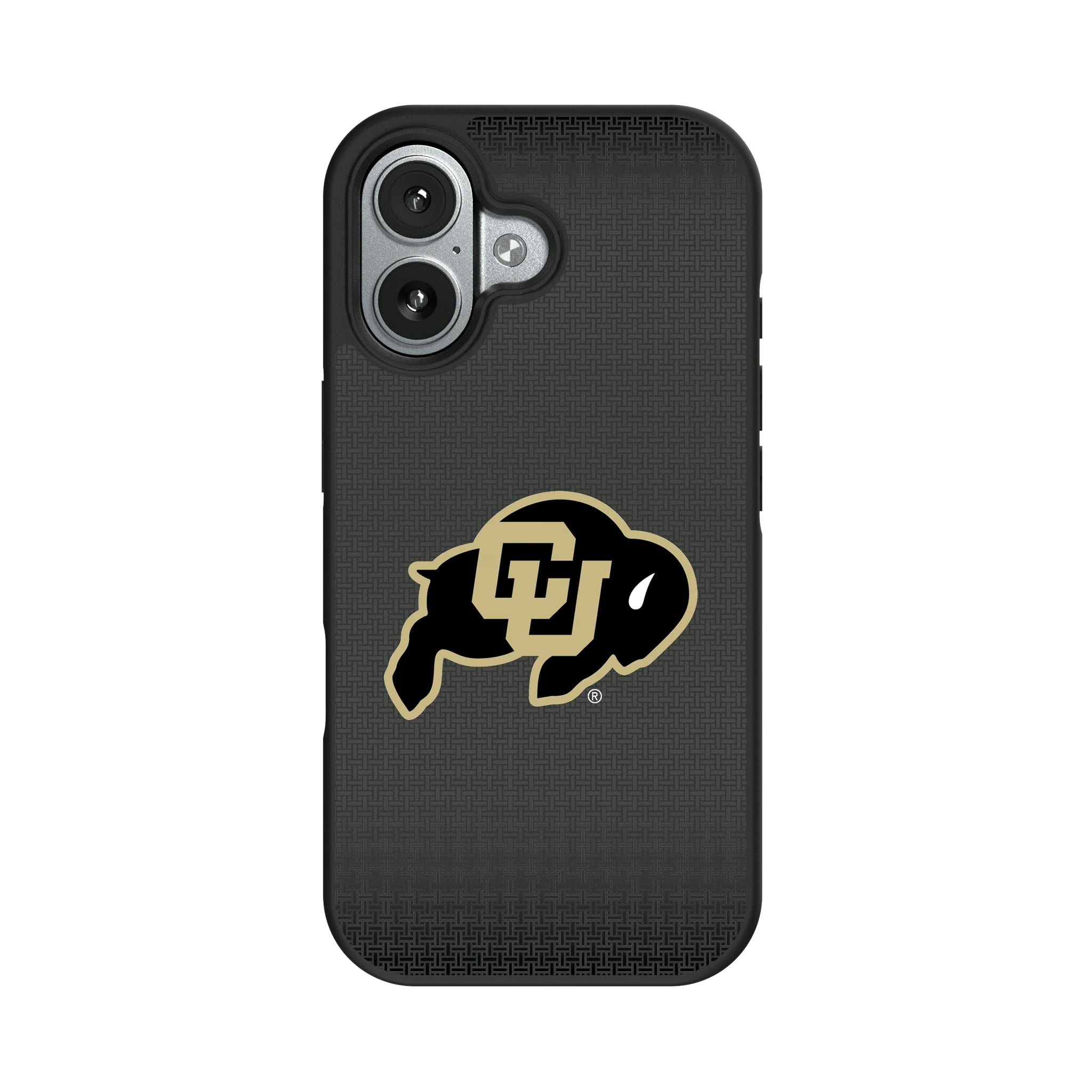 University of Colorado Buffaloes Linen iPhone Bump Phone Case for Apple iPhone#Device_iPhone 17