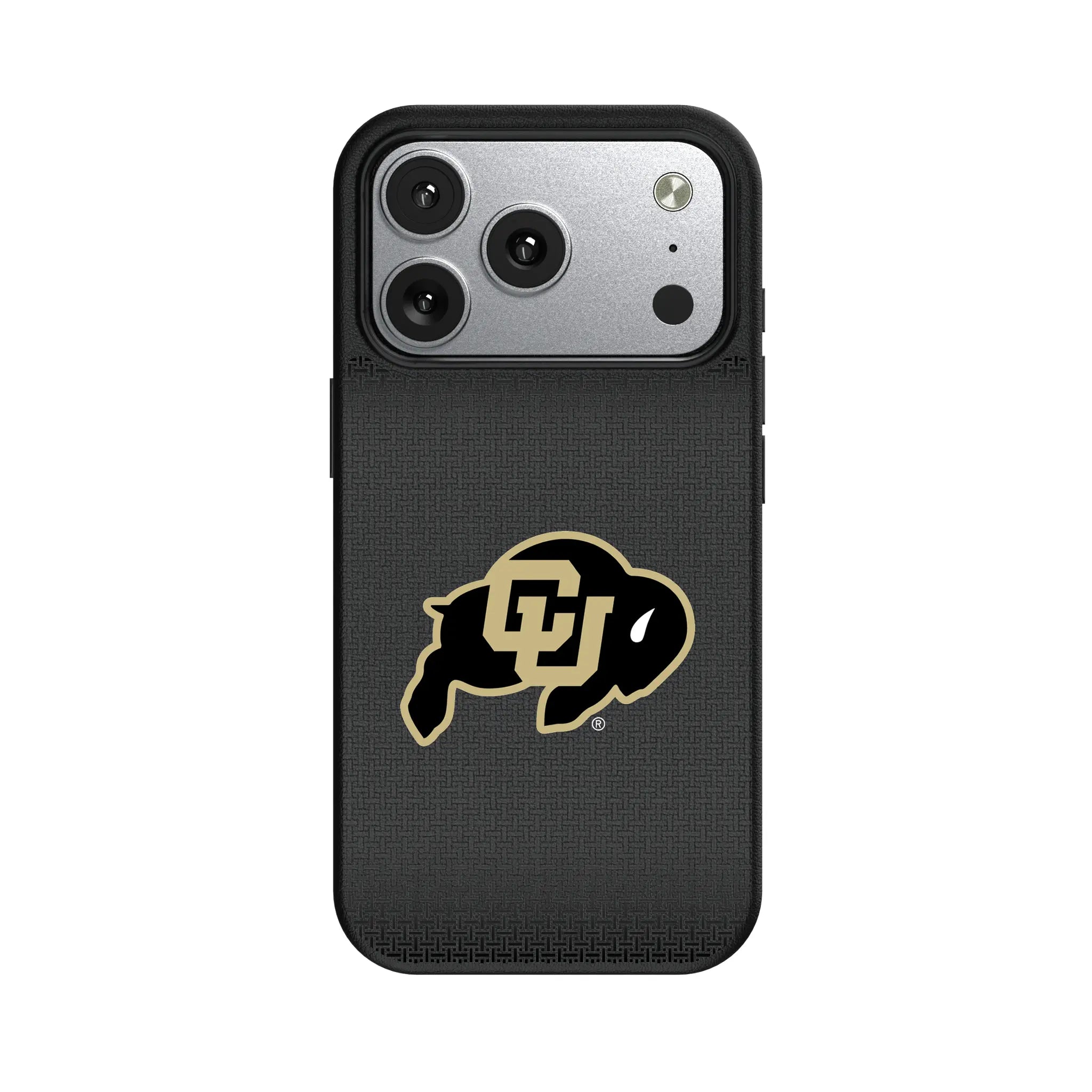 University of Colorado Buffaloes Linen iPhone MagSafe Compatible Phone Case for Apple iPhone#Device_iPhone 17 Pro
