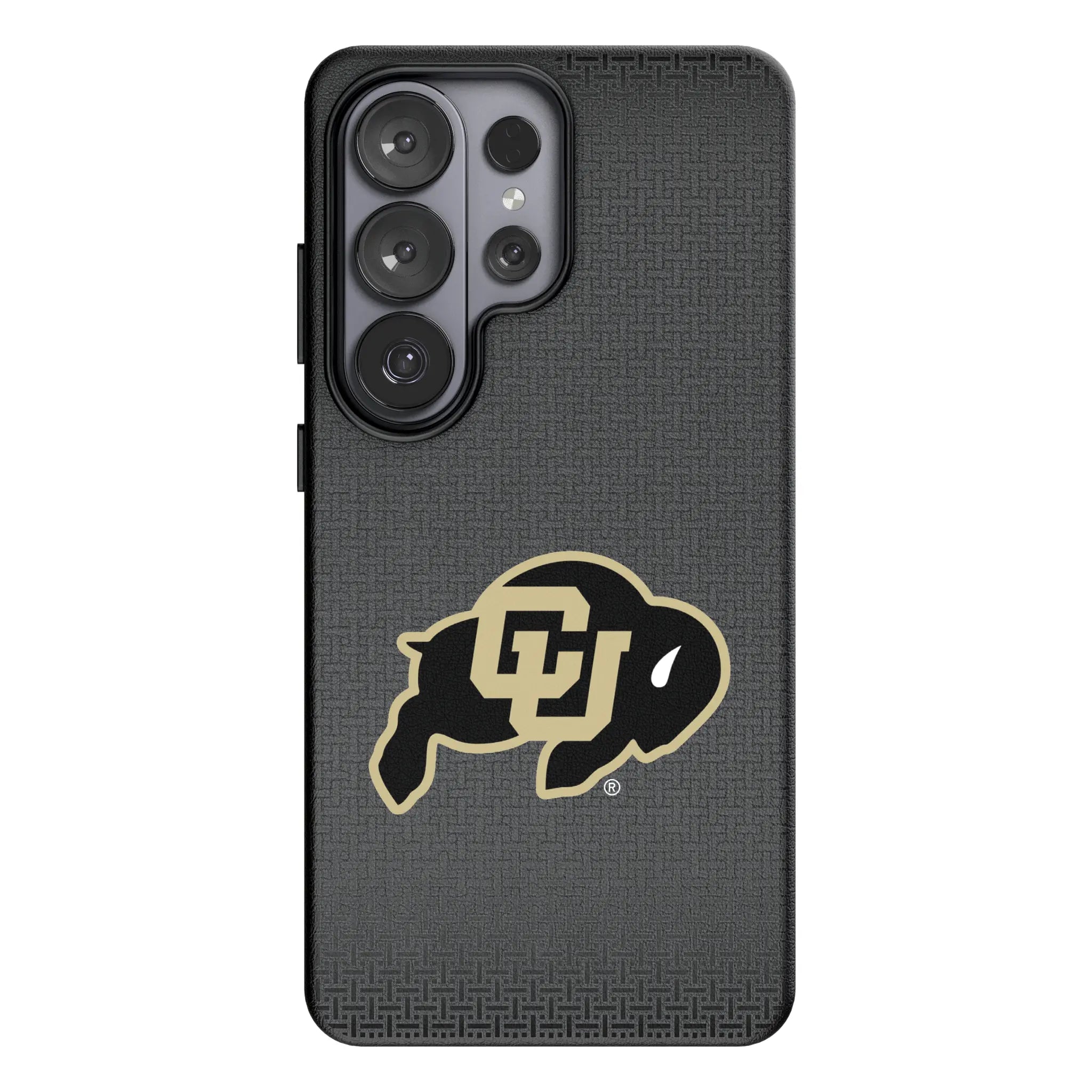 University of Colorado Buffaloes Linen Galaxy MagSafe Compatible Phone Case for Samsung Galaxy#Device_Galaxy S26 Ultra