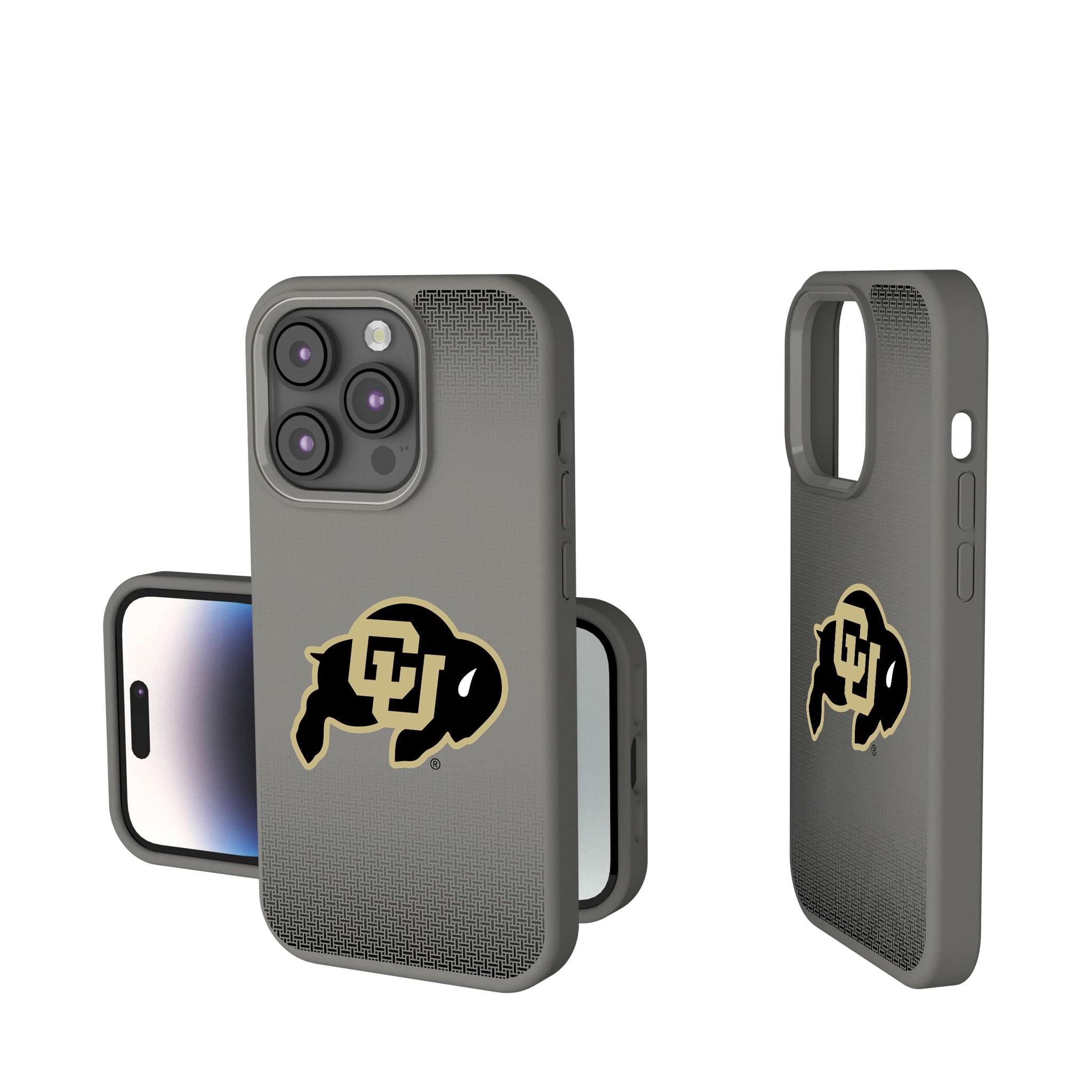 University of Colorado Buffaloes Linen iPhone Soft Touch Phone Case for Apple iPhone