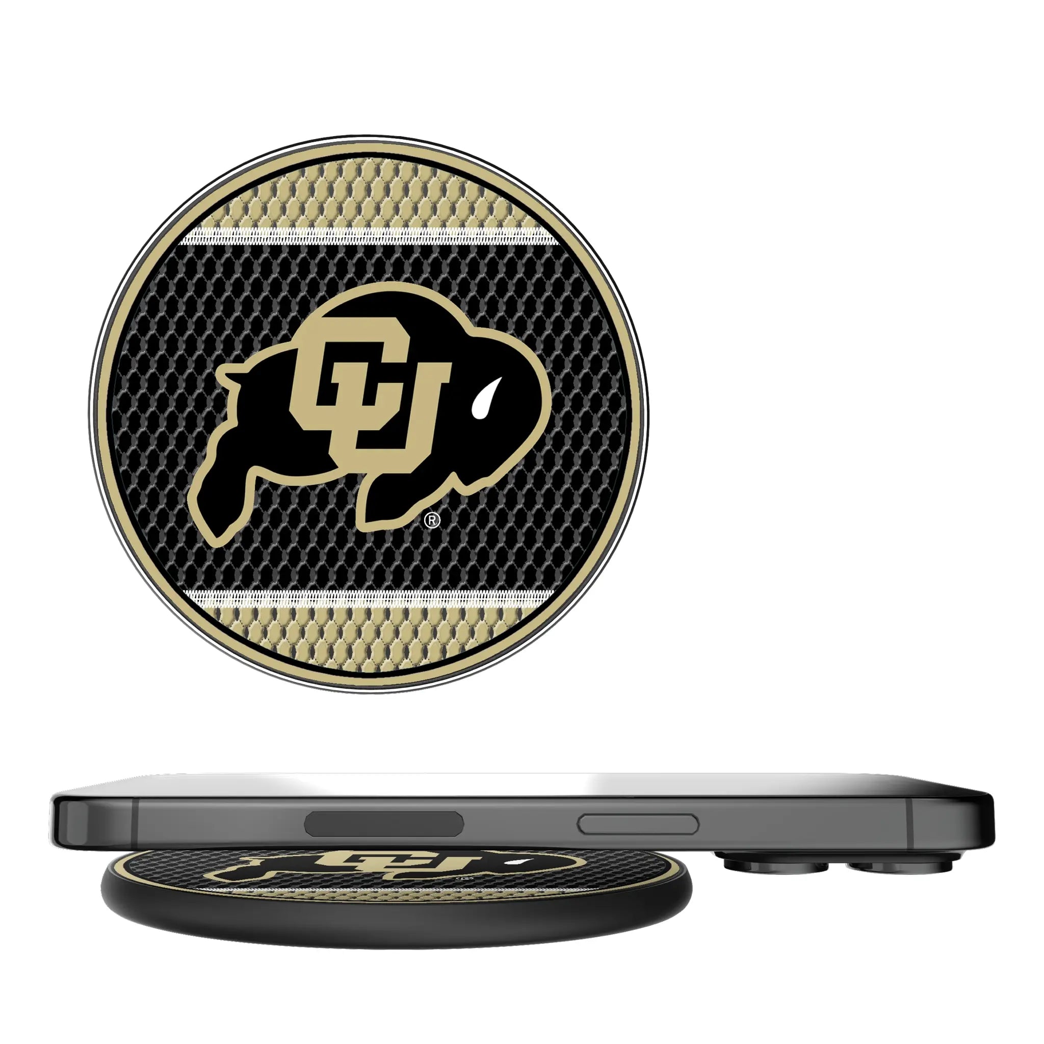 University of Colorado Buffaloes Mesh 15-Watt Wireless Charger