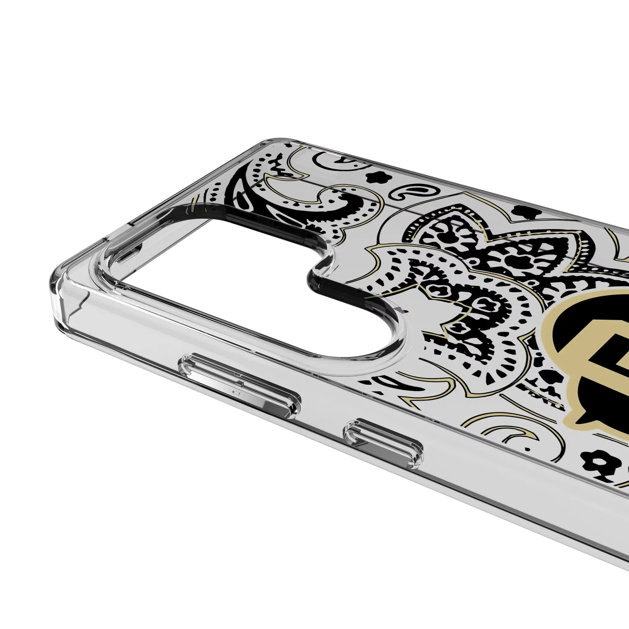 University of Colorado Buffaloes Paisley Galaxy Clear Phone Case for Samsung Galaxy - Detail#Device_Galaxy S25 Ultra