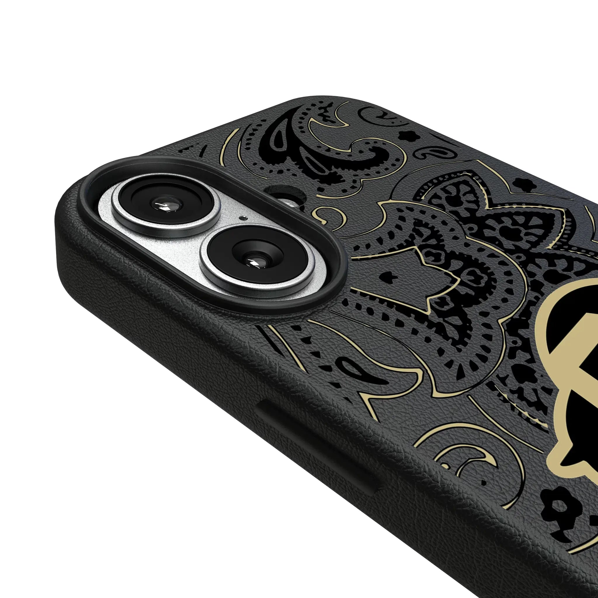 University of Colorado Buffaloes Paisley iPhone MagSafe Compatible Phone Case for Apple iPhone - Detail#Device_iPhone 17
