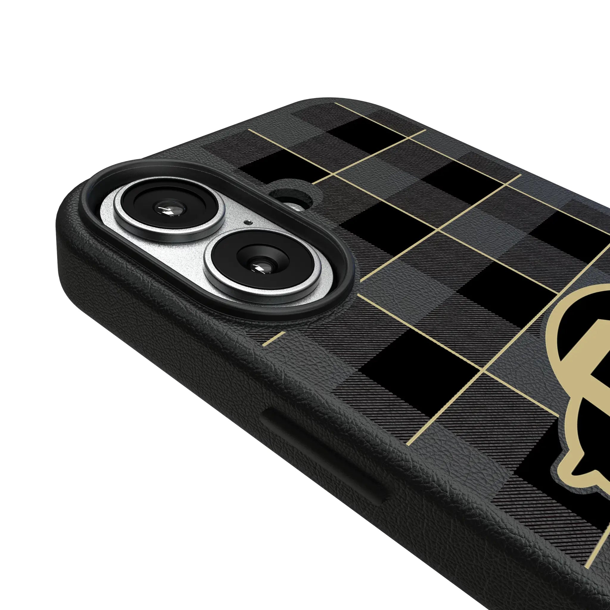 University of Colorado Buffaloes Plaid iPhone MagSafe Compatible Phone Case for Apple iPhone - Detail#Device_iPhone 17