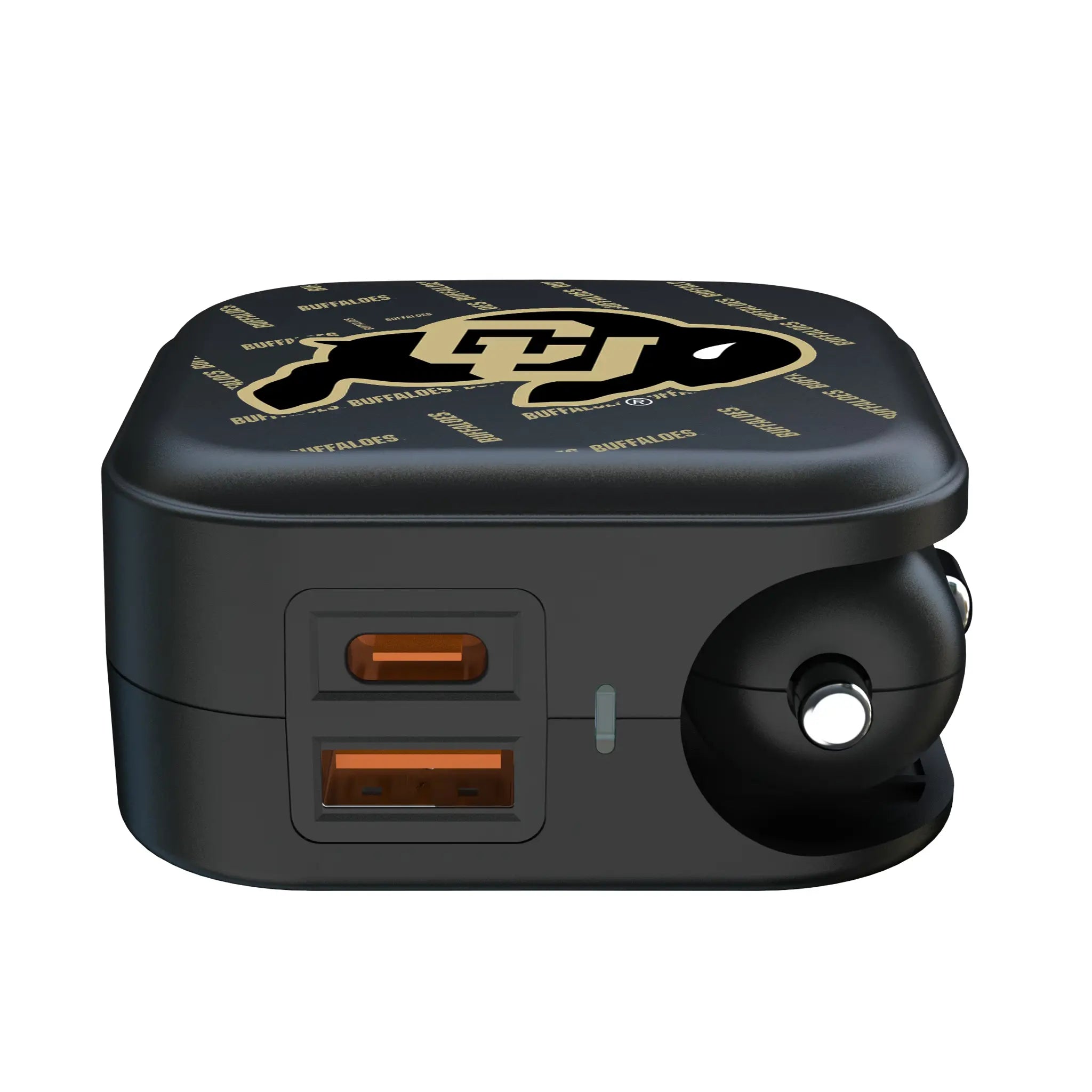 University of Colorado Buffaloes Quadtile 2 in 1 USB A/C Charger