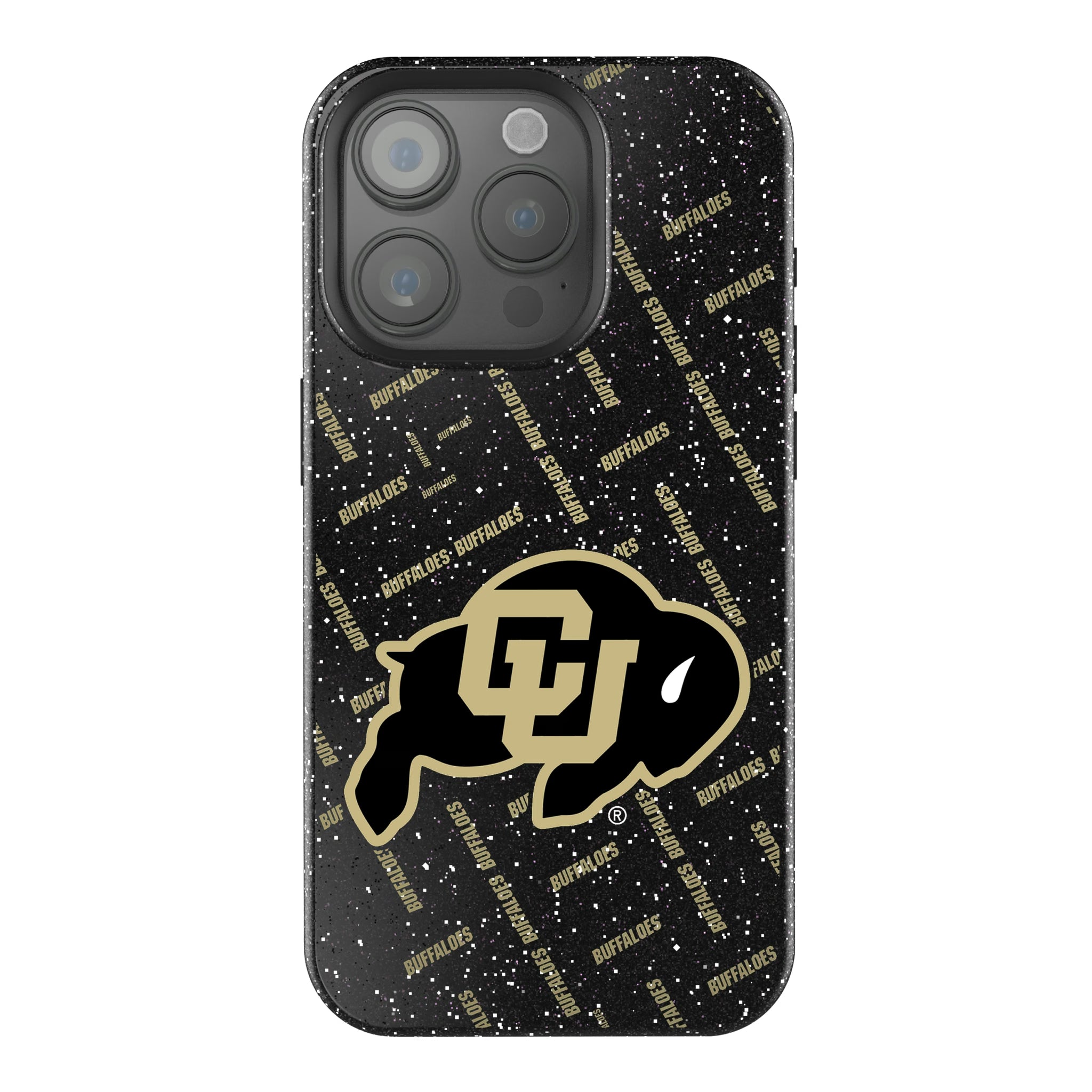 University of Colorado Buffaloes Quadtile iPhone Bling Phone Case for Apple iPhone