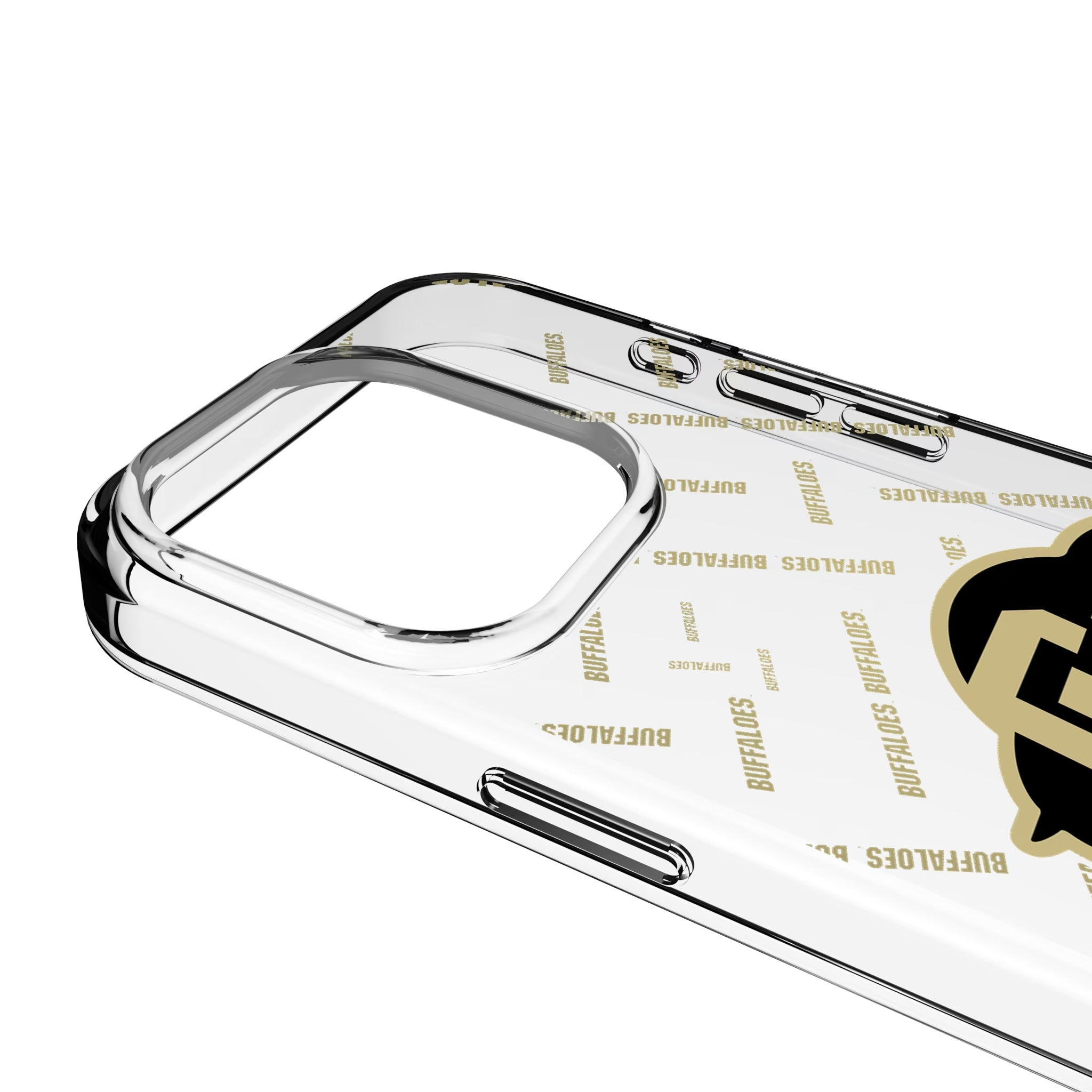 University of Colorado Buffaloes Quadtile iPhone Clear Phone Case for Apple iPhone - Detail