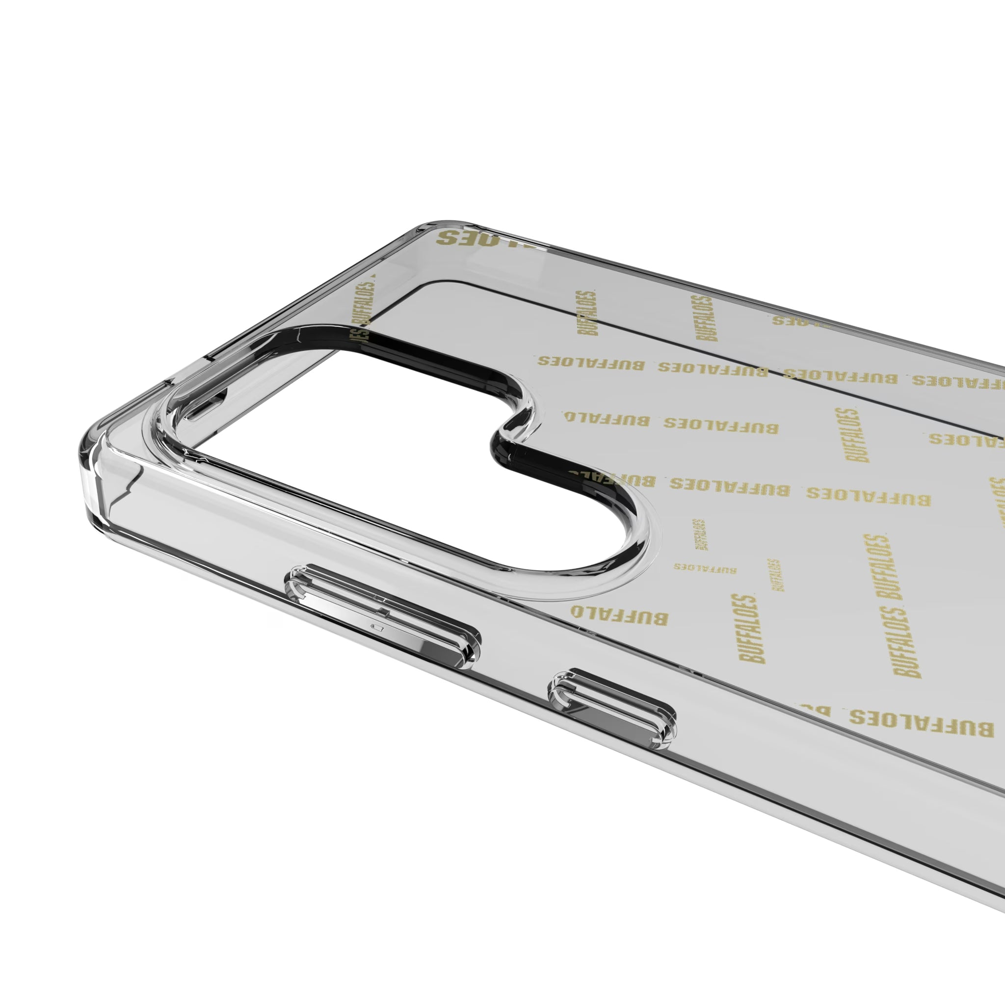 University of Colorado Buffaloes Quadtile Galaxy Clear Phone Case for Samsung Galaxy - Detail