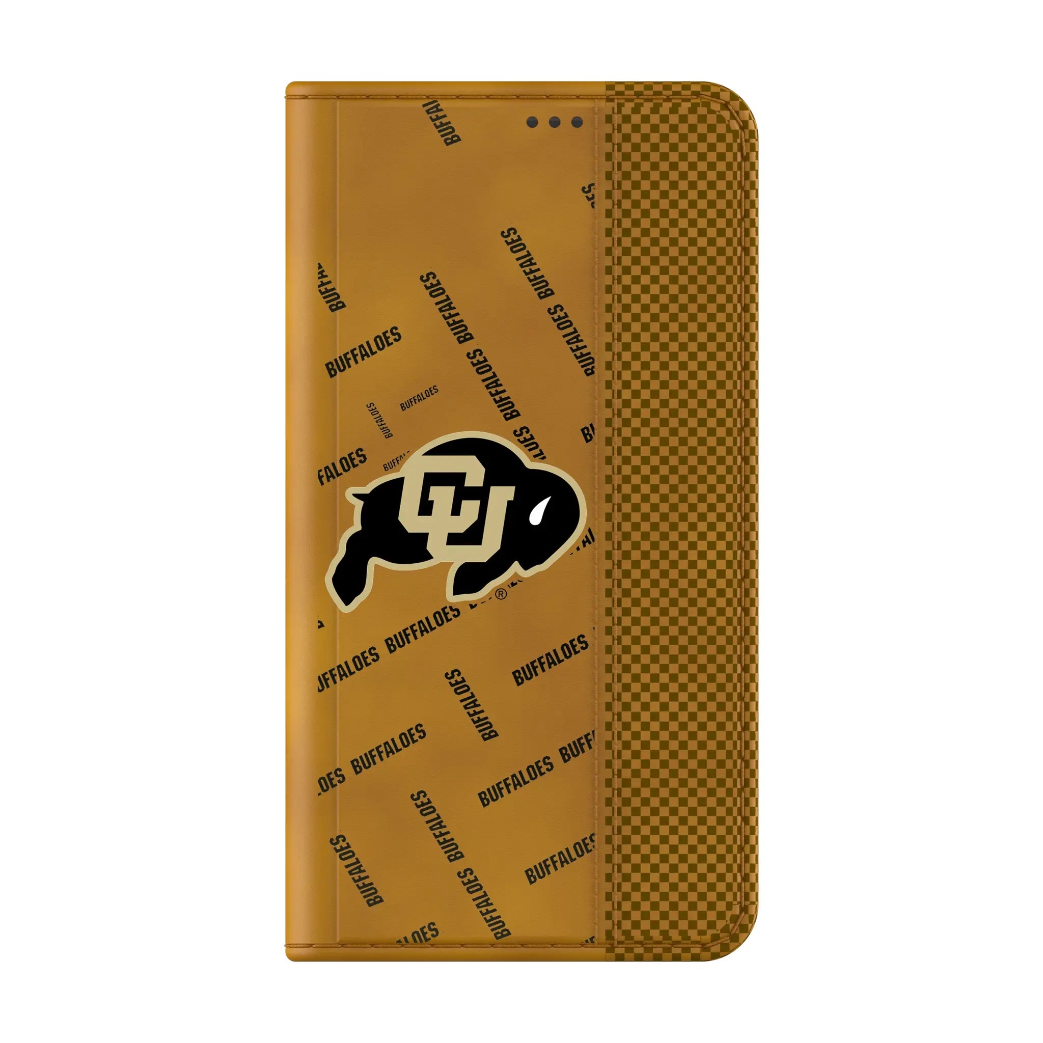University of Colorado Buffaloes Quadtile Galaxy Folio Phone Case for Samsung Galaxy