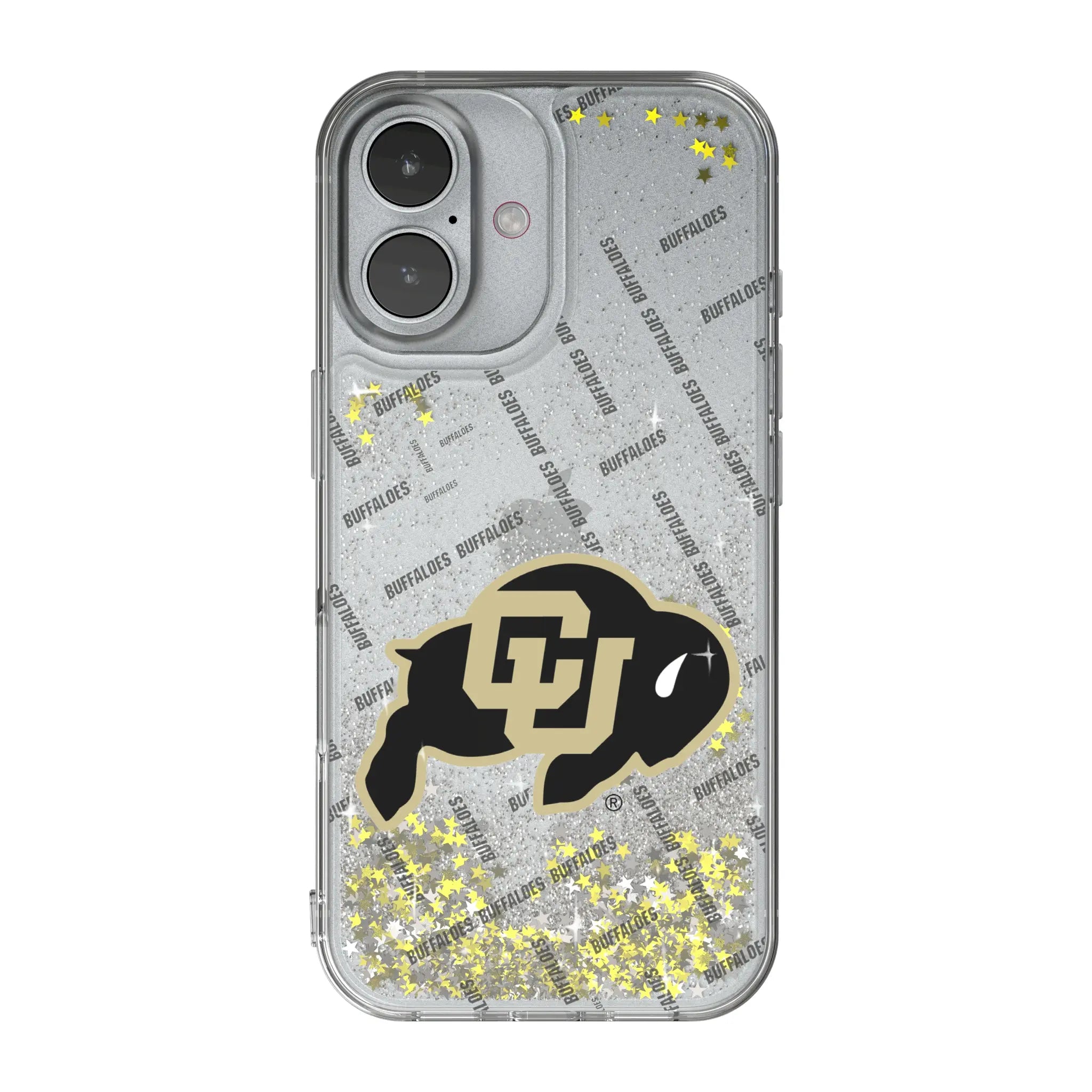 University of Colorado Buffaloes Quadtile iPhone Glitter Phone Case for Apple iPhone