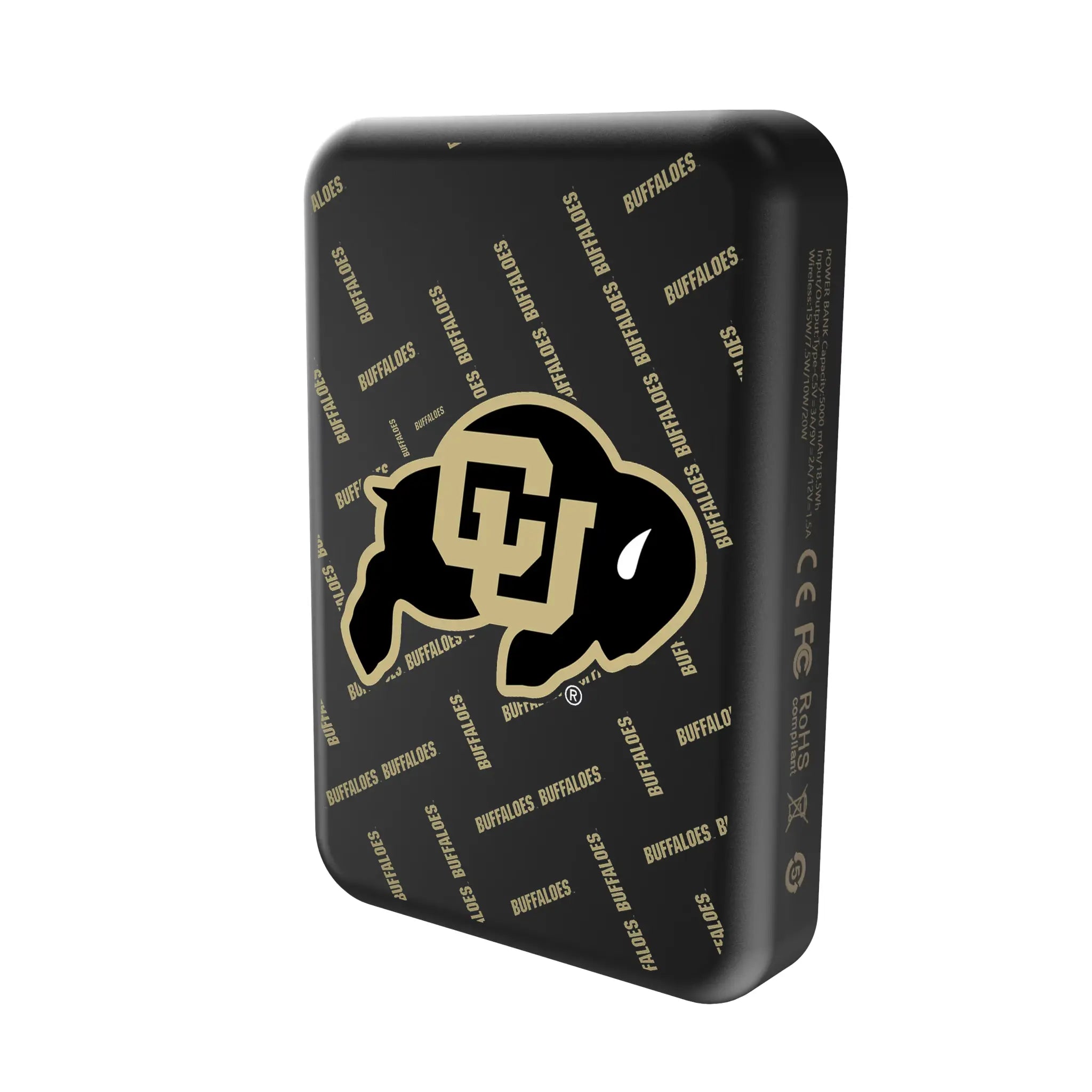 University of Colorado Buffaloes Quadtile Wireless Mag Power Bank
