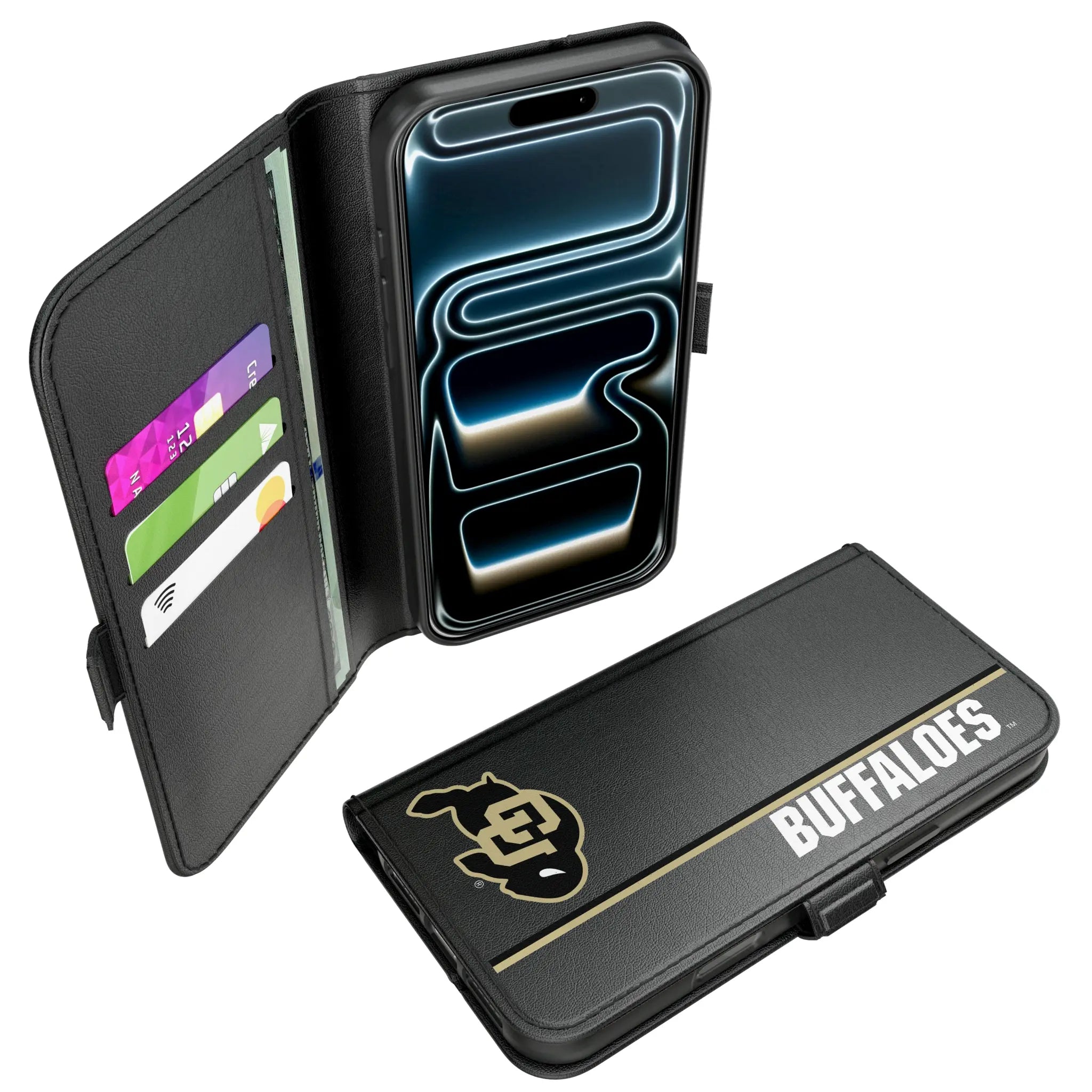 University of Colorado Buffaloes Sidebar iPhone Folio Phone Case for Apple iPhone#Device_iPhone 17 Pro Max