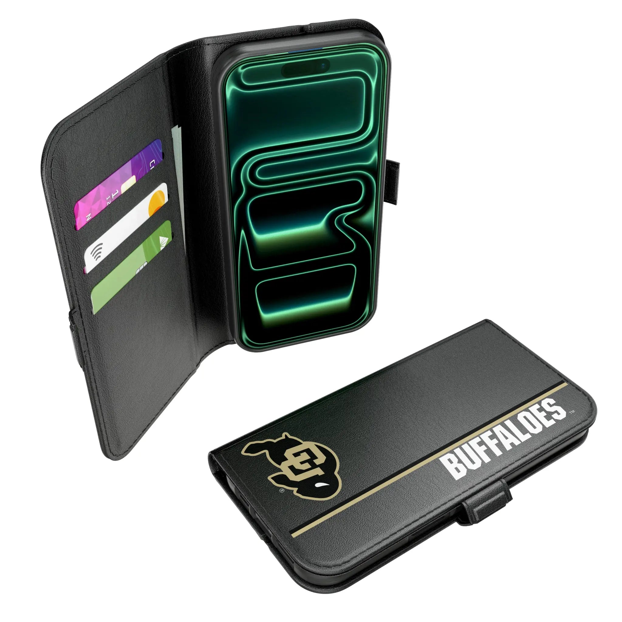 University of Colorado Buffaloes Sidebar iPhone Folio Phone Case for Apple iPhone#Device_iPhone 17